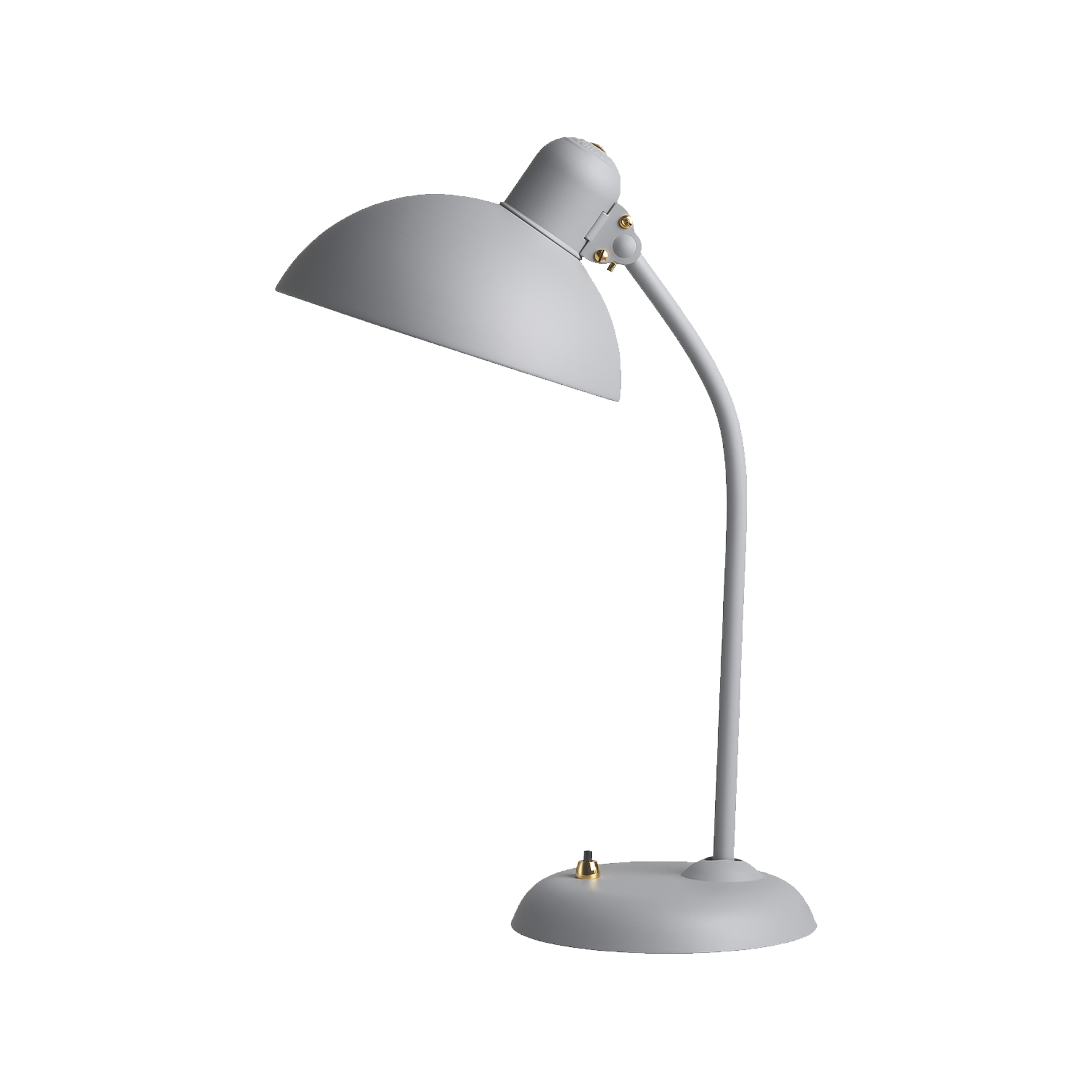 Kaiser Idell™ Table Lamp | Easy grey & Brass