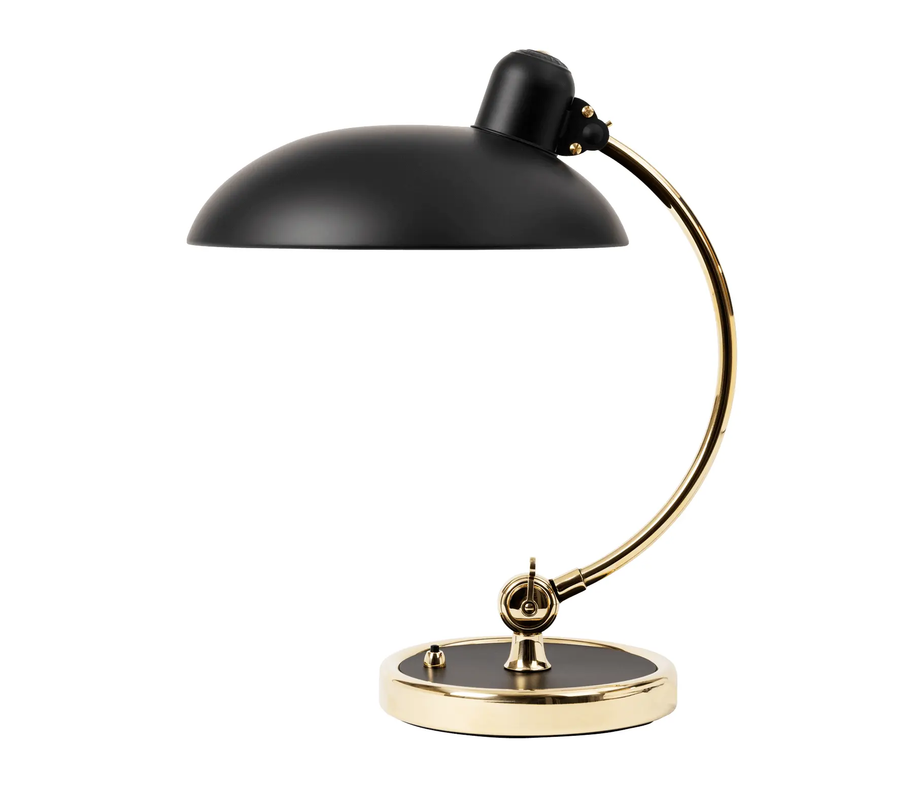Fritz Hansen - Kaiser Idell™ Table Lamp | Matt black & Brass