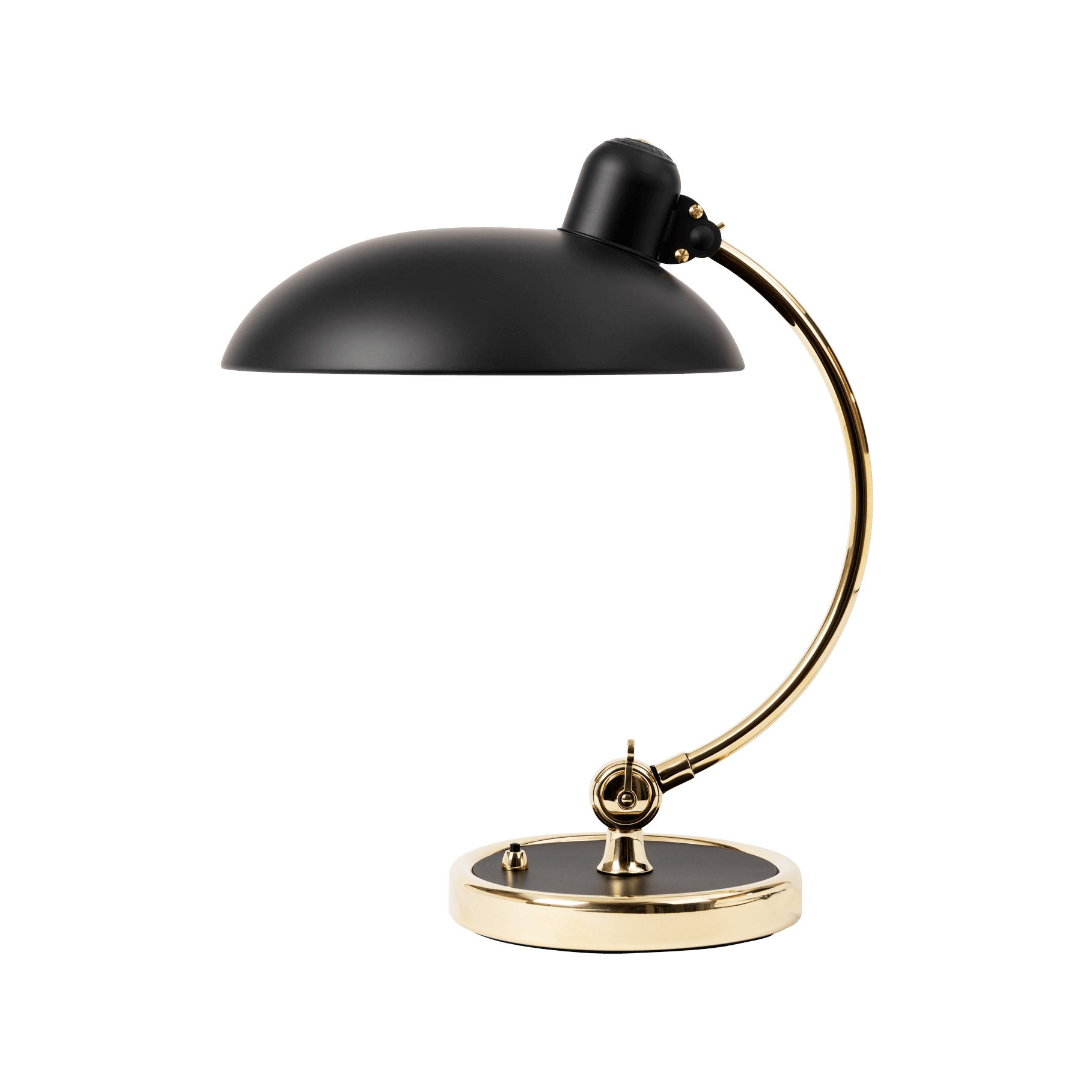 Kaiser Idell™ Table Lamp | Matt black & Brass