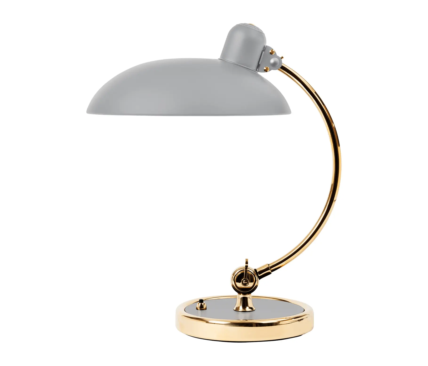 Fritz Hansen - Kaiser Idell™ Table Lamp | Easy grey & Brass