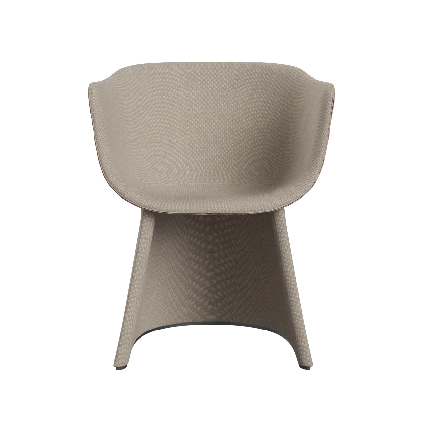 Monolit™ | CM221, Dining chair with leather piping