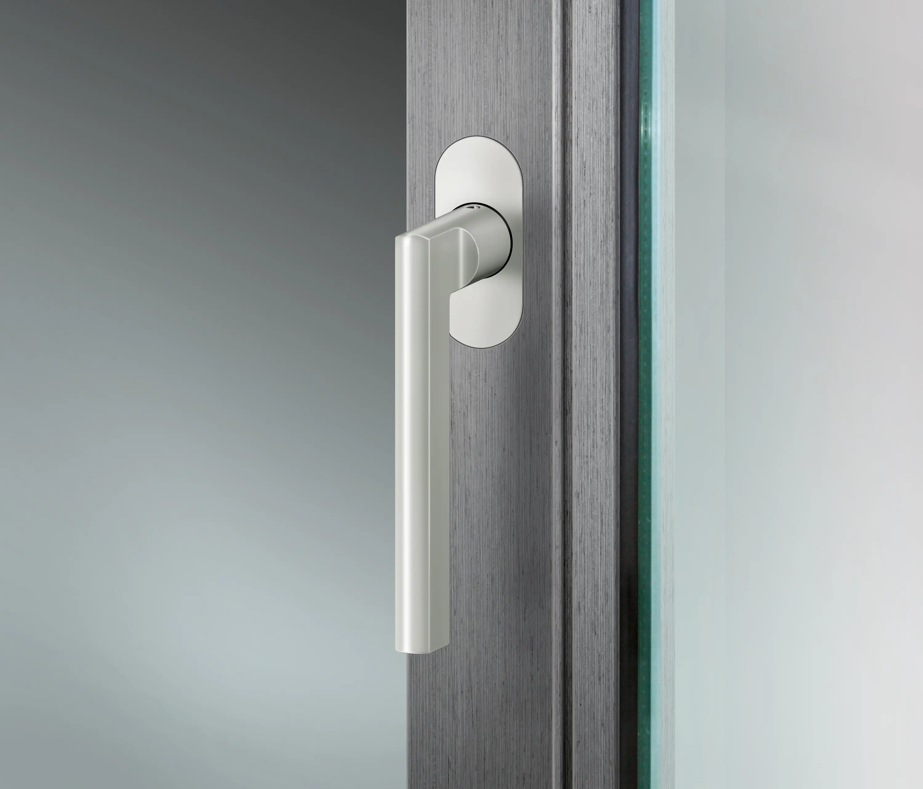 FSB - FSB 34 1005 Window handle for narrow profiles, with flush roses