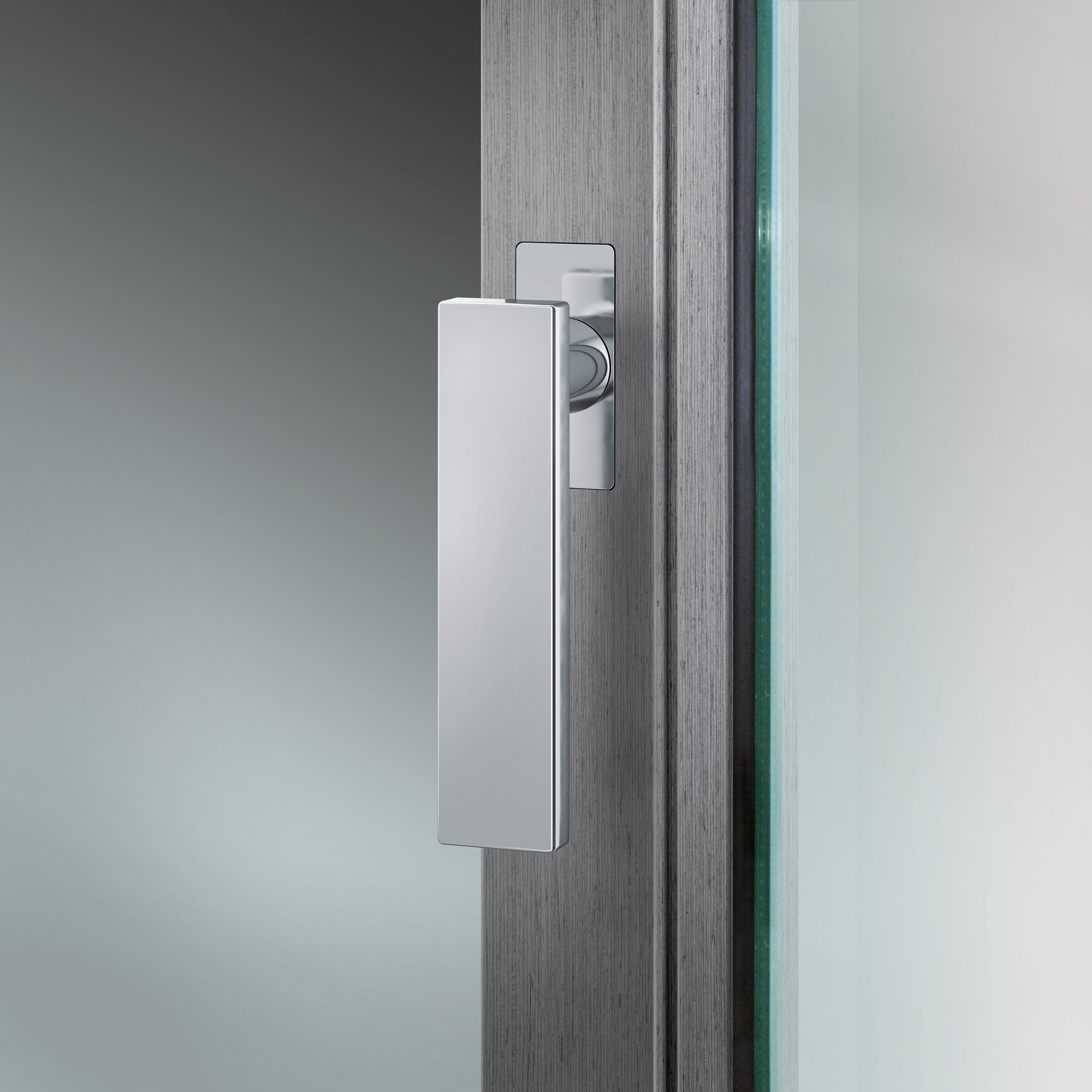 Display product FSB 34 1003 Window handle for narrow profiles, with flush roses from manufacturer FSB