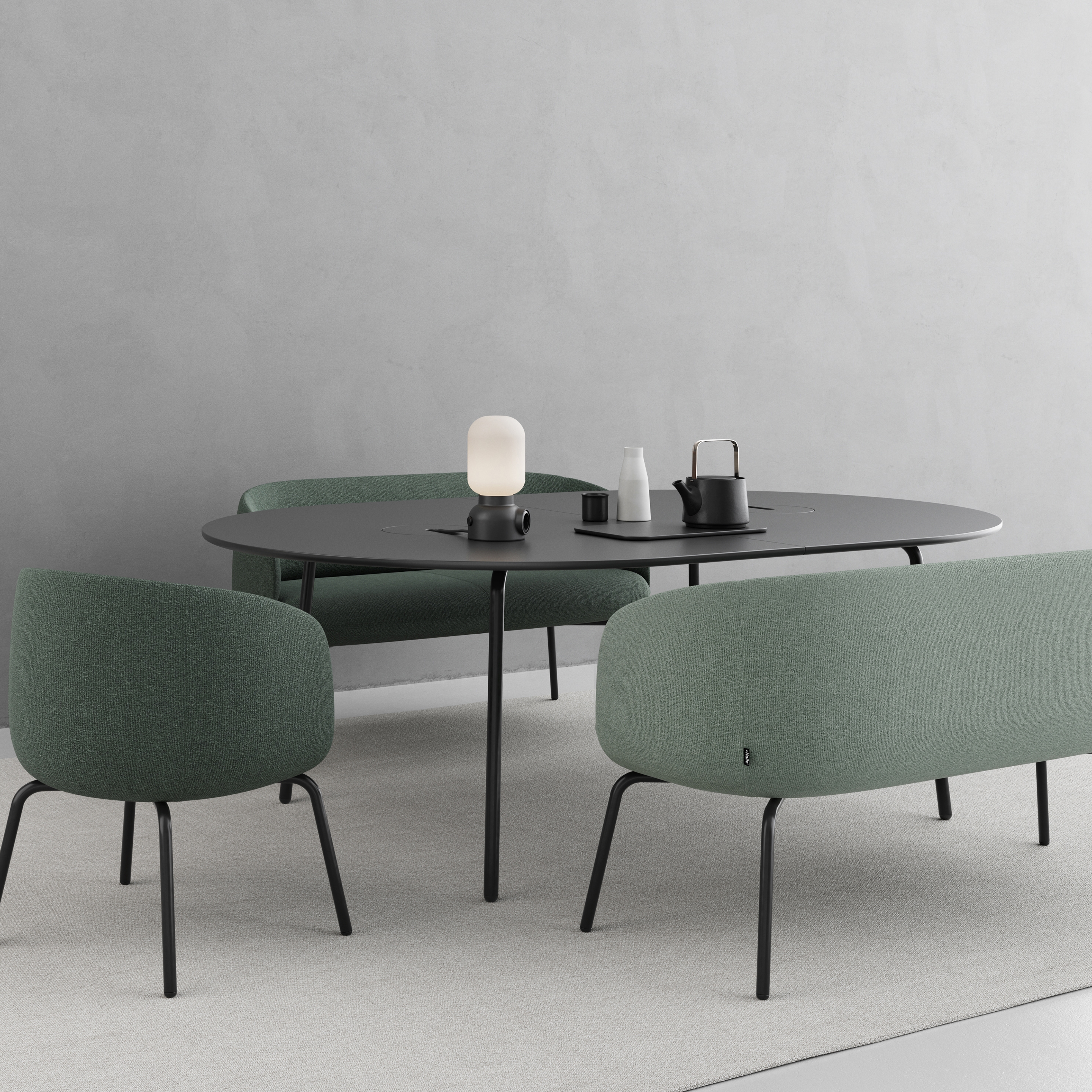 Mostrar el producto Nest Low System Table del fabricante +Halle