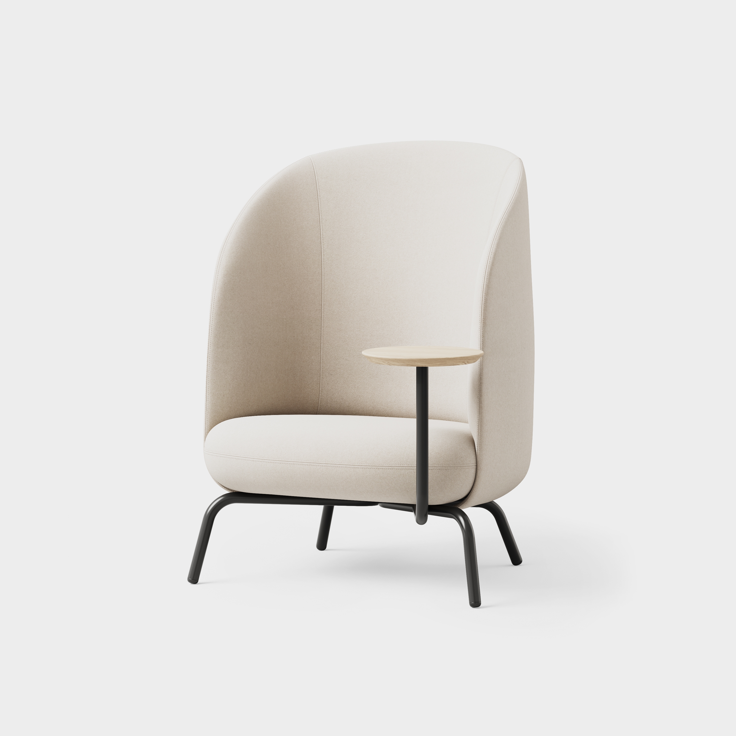 Mostrar el producto Nest Easy Chair with Table del fabricante +Halle