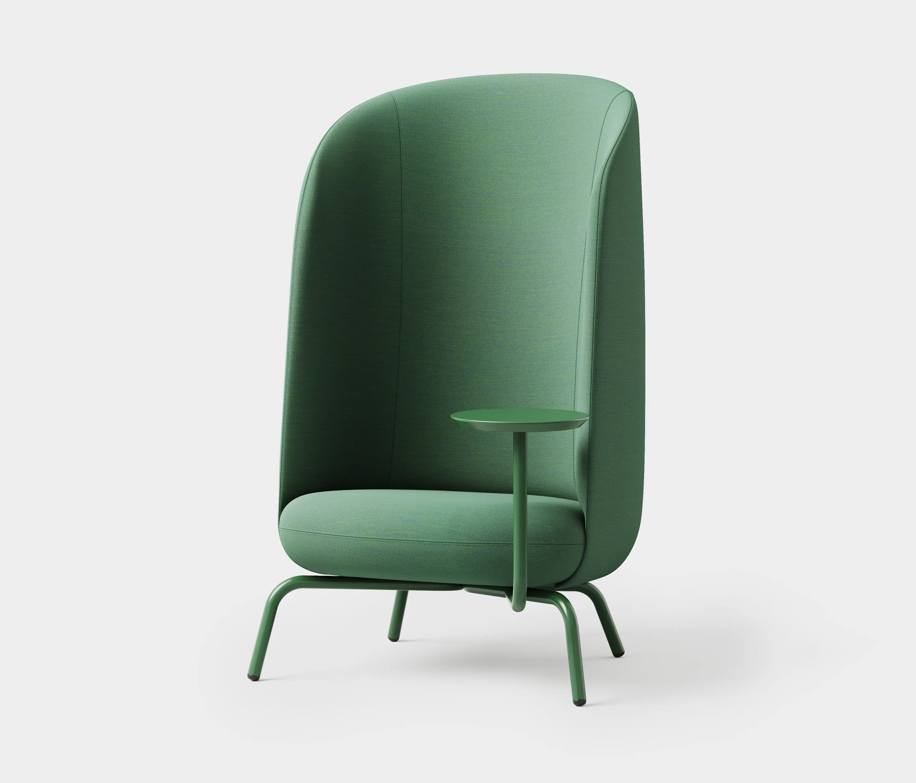 +Halle - Nest Easy Chair XL with Table