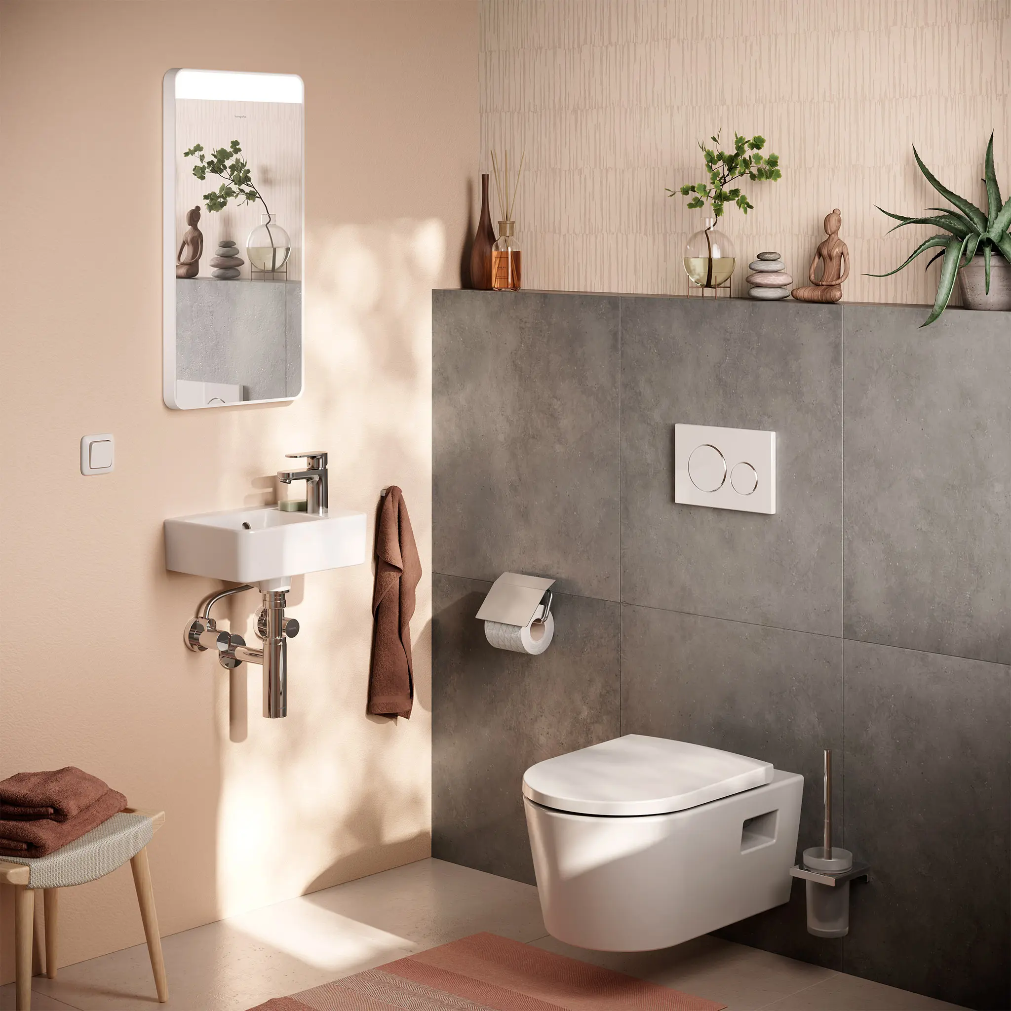 Hansgrohe - hansgrohe AddStoris Gancio porta asciugamani singolo