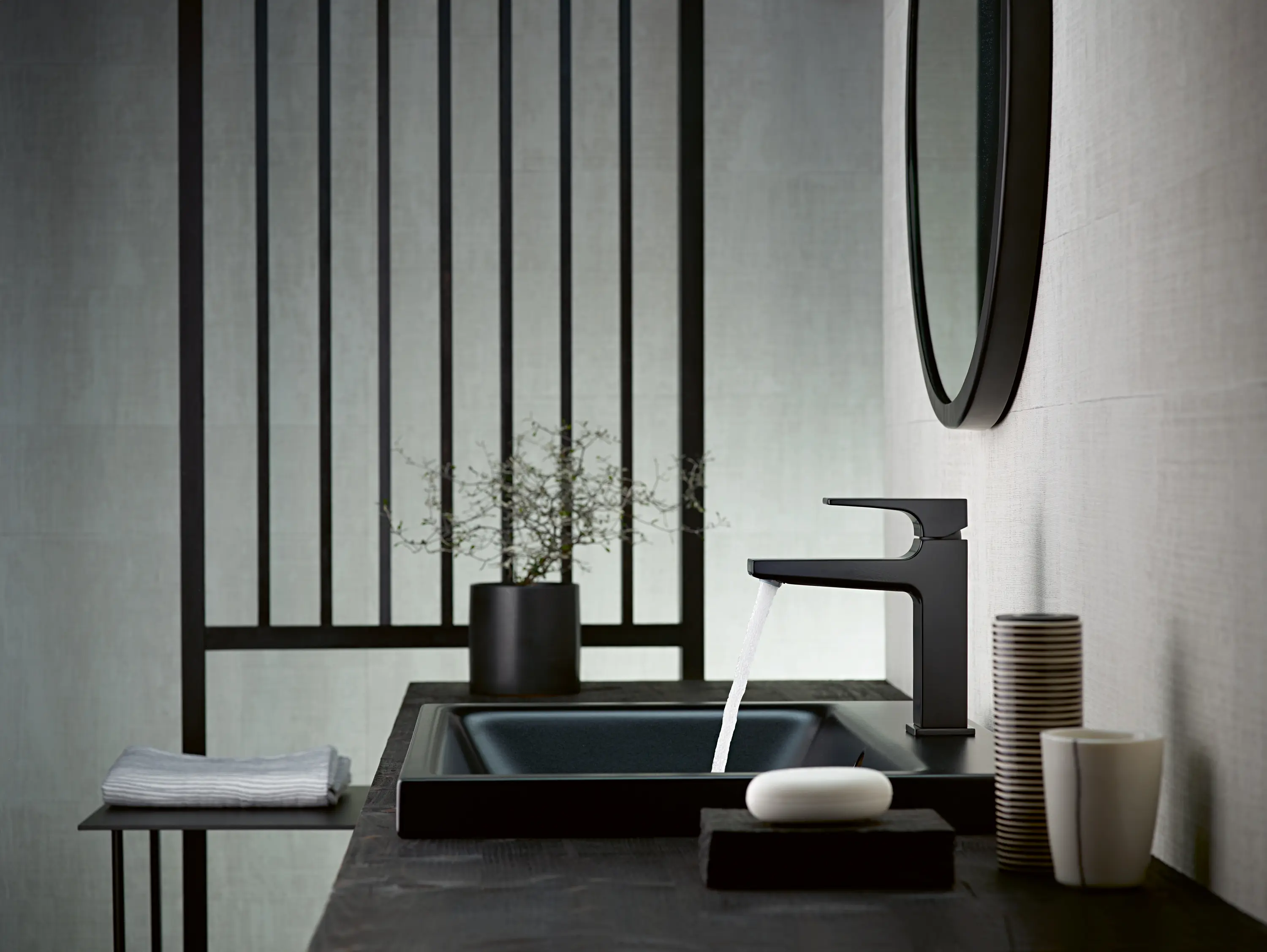 Hansgrohe - hansgrohe Metropol Mezclador monomando de lavabo 230 con manecilla Loop y vaciador Push-Open