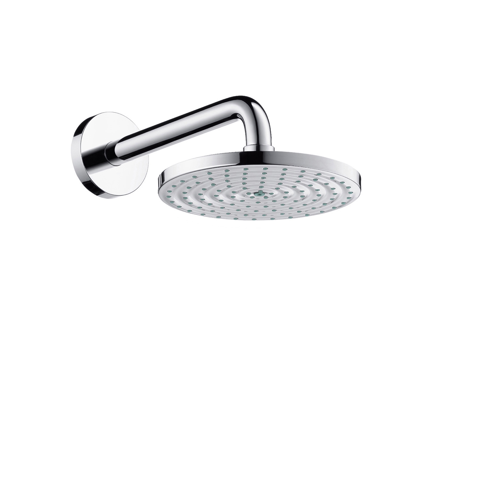 Display product hansgrohe Raindance S 180 Air 1jet overhead shower with shower arm 240 mm from manufacturer Hansgrohe