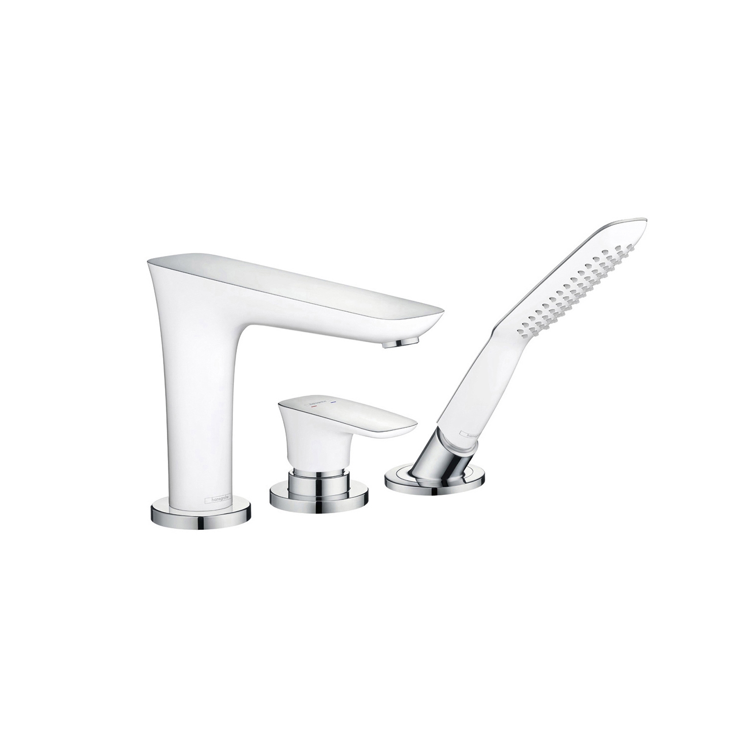 Afficher le produit hansgrohe PuraVida Set de finition mitigeur 3 trous pour montage sur bord de baignoire du fabricant Hansgrohe