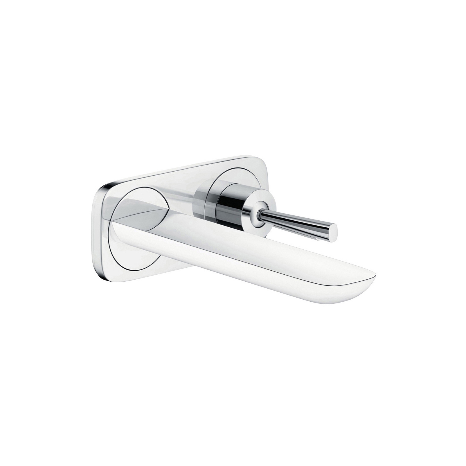 Afficher le produit hansgrohe PuraVida Mitigeur lavabo encastré mural, bec court 165mm du fabricant Hansgrohe
