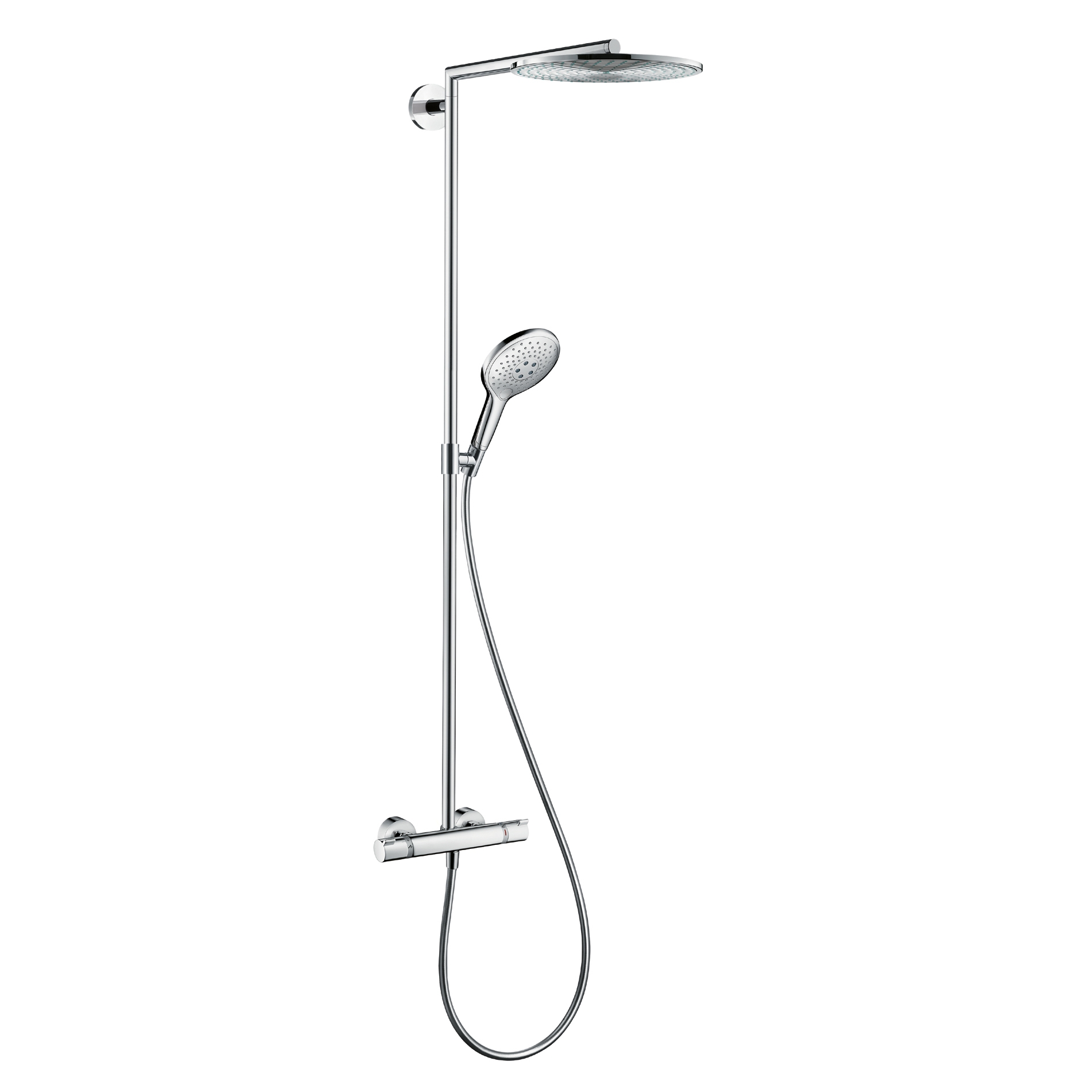 Display product hansgrohe Raindance Select S 300 1jet Showerpipe from manufacturer Hansgrohe
