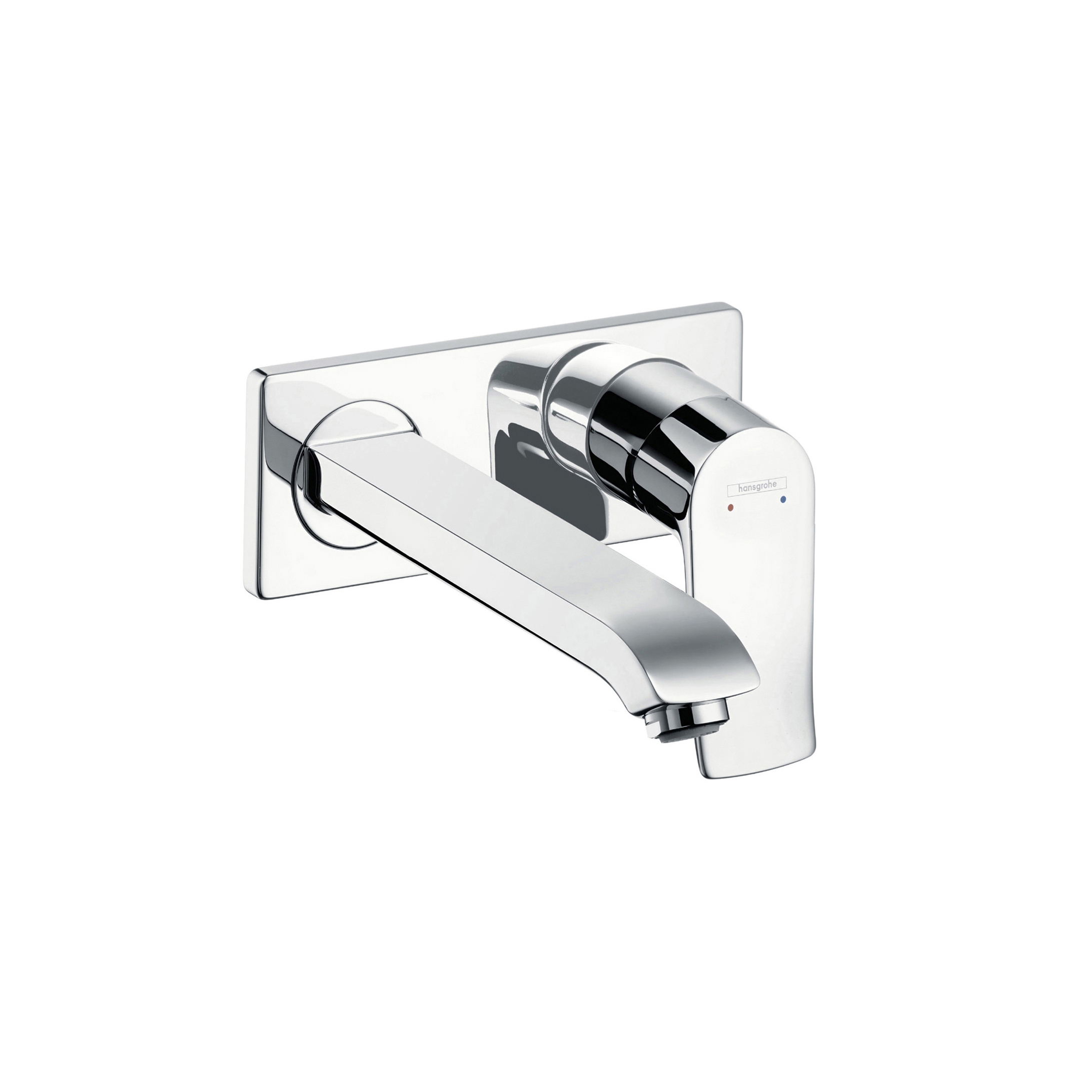 Mostra il prodotto hansgrohe Metris Single lever basin mixer for concealed installation with spout 225 mm wall-mounted del produttore Hansgrohe