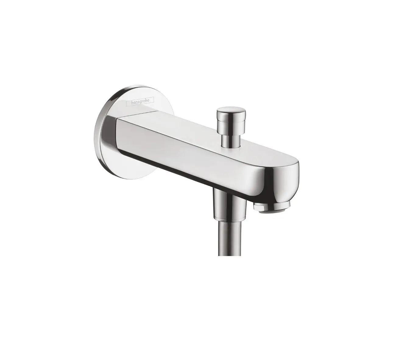 Hansgrohe - hansgrohe Metris S Bath spout with diverter valve 152 mm