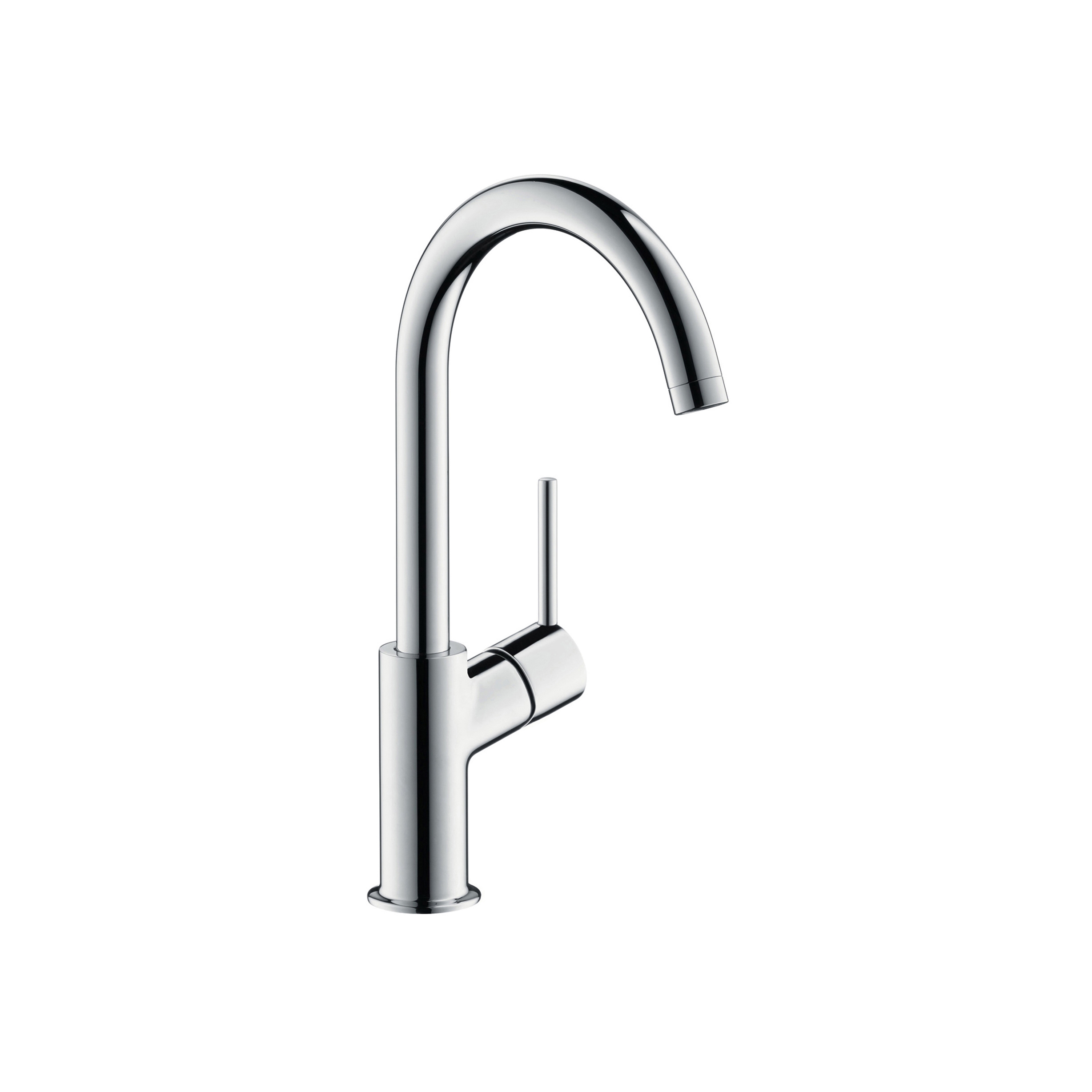 Afficher le produit hansgrohe Talis 210 Mitigeur lavabo bec haut avec vidage push open et bec fixe du fabricant Hansgrohe