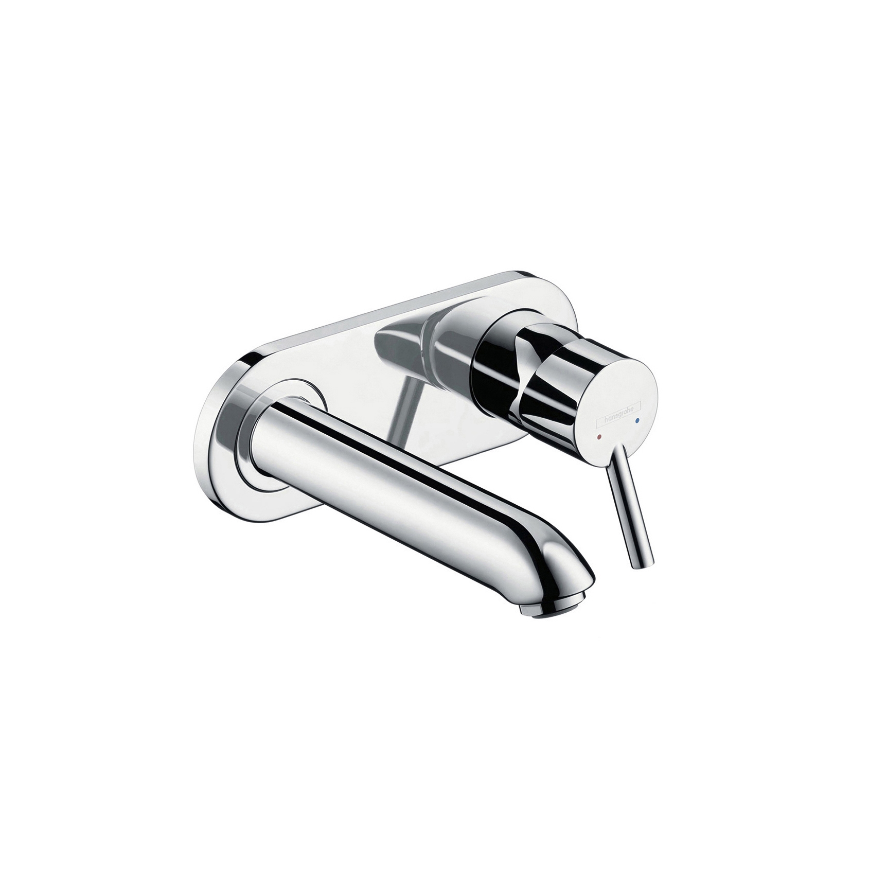 Display product hansgrohe Talis Single lever basin mixer for concealed installation with spout 165 mm wall-mounted from manufacturer Hansgrohe