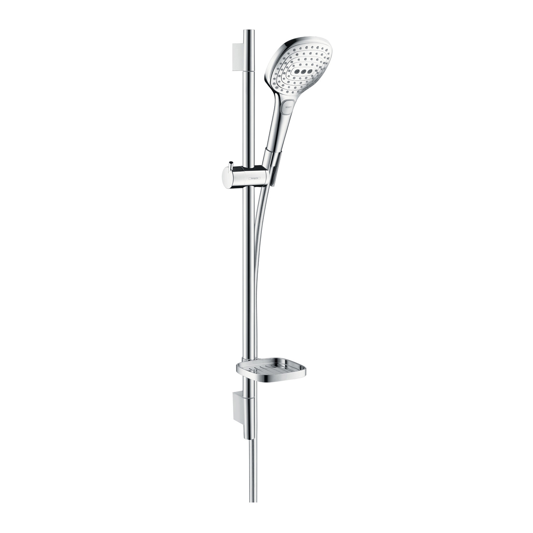 Afficher le produit hansgrohe Set Raindance Select E 120 3jet EcoSmart/Unica'S Puro 0,65 m du fabricant Hansgrohe