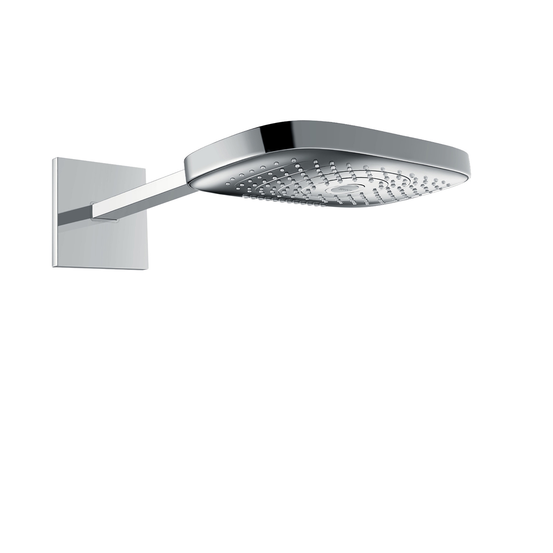 Mostrar el producto hansgrohe Raindance Select E 300 3jet overhead shower with shower arm 390 mm EcoSmart 9 l/min del fabricante Hansgrohe