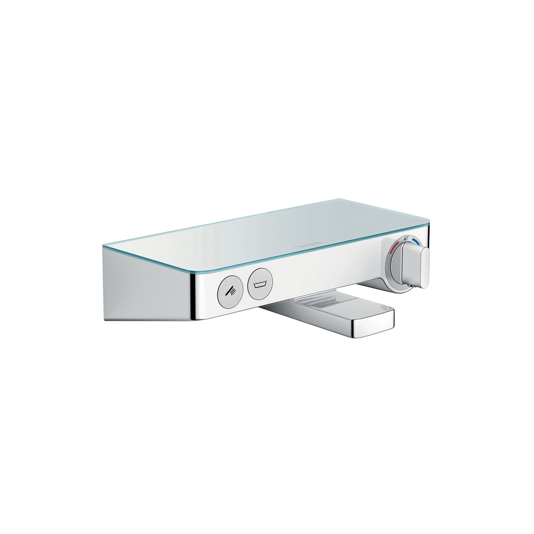Display product ShowerTablet Select Bath thermostat 300 for exposed installation from manufacturer Hansgrohe