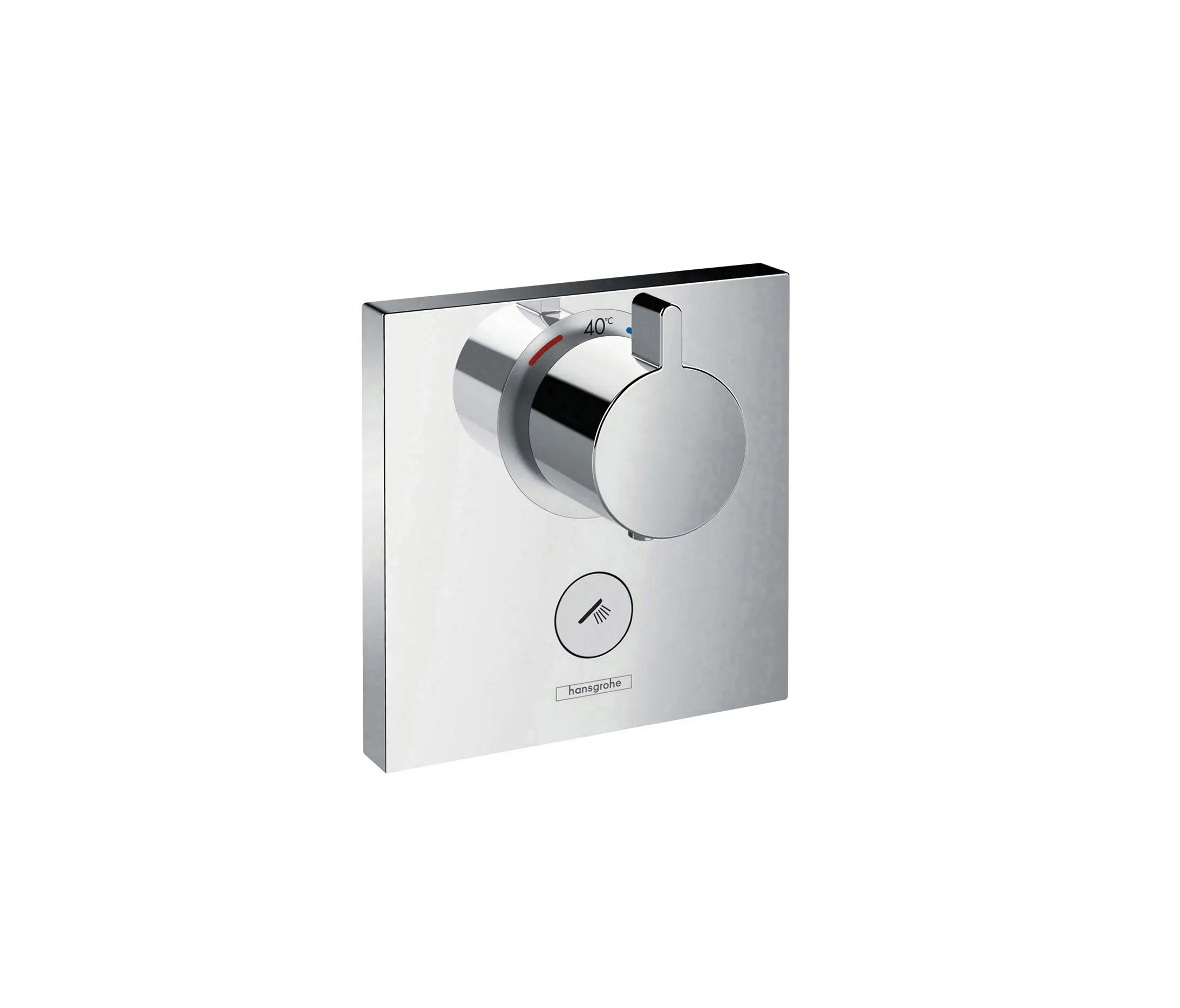Hansgrohe - hansgrohe ShowerSelect thermostatic mixer highflow for concealed installation for 1 function and additional outlet