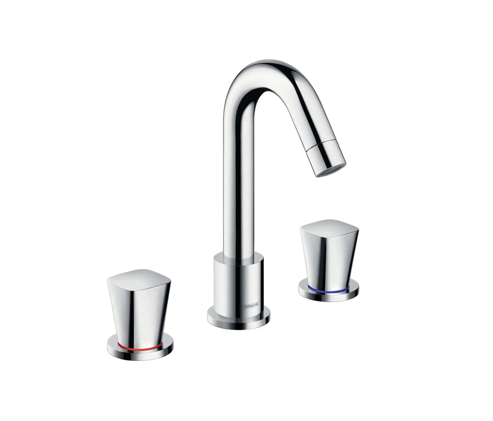 Hansgrohe - hansgrohe Logis 3-hole basin mixer with pop-up waste set