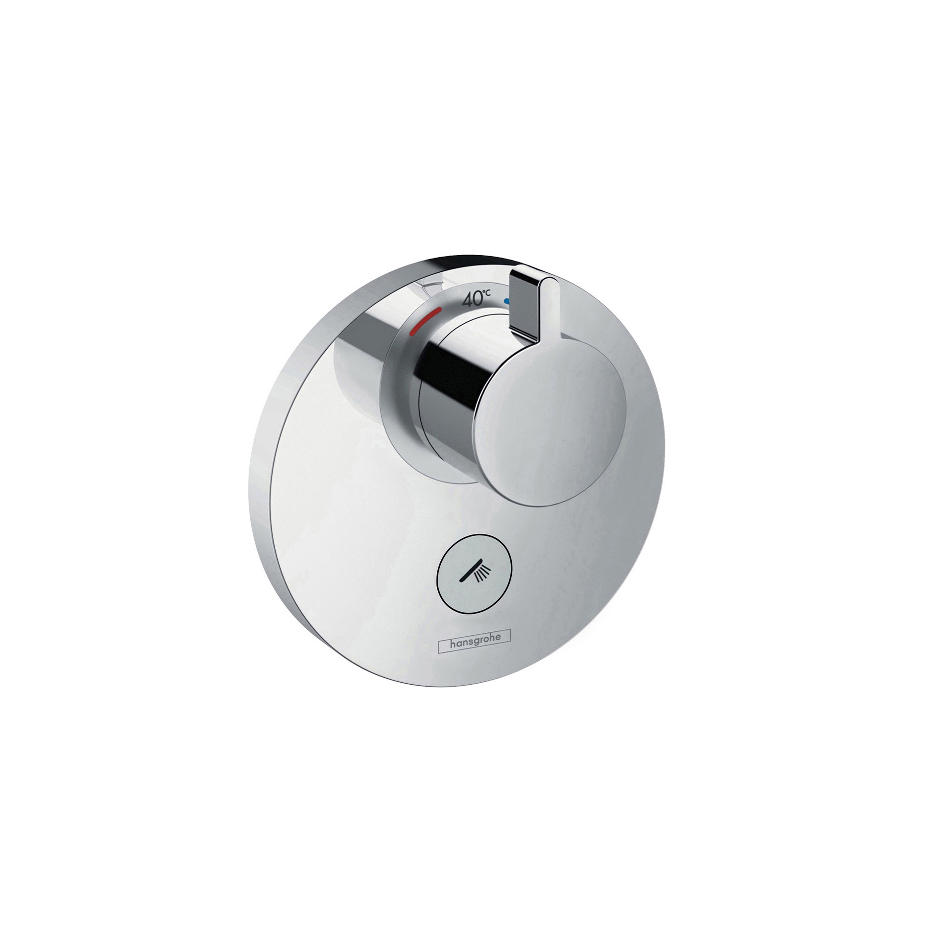 Mostrar el producto hansgrohe ShowerSelect S ShowerSelect S termostato de gran caudal con llave de paso y una salida libre empotrado del fabricante Hansgrohe