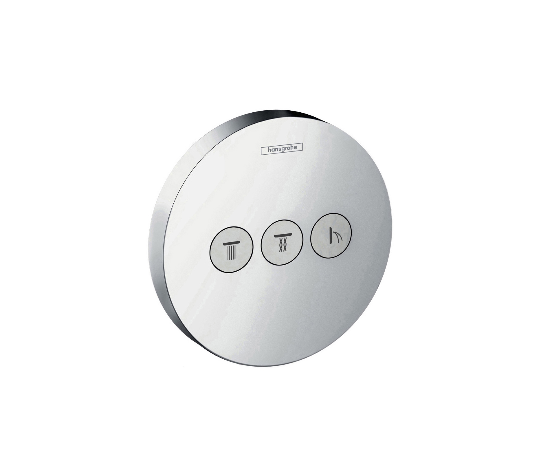 Hansgrohe ShowerSelect 1-Handle 6-Inch Wide, Temperature Memory Thermostatic Valve Trim Only With Diverter Gcdc1623