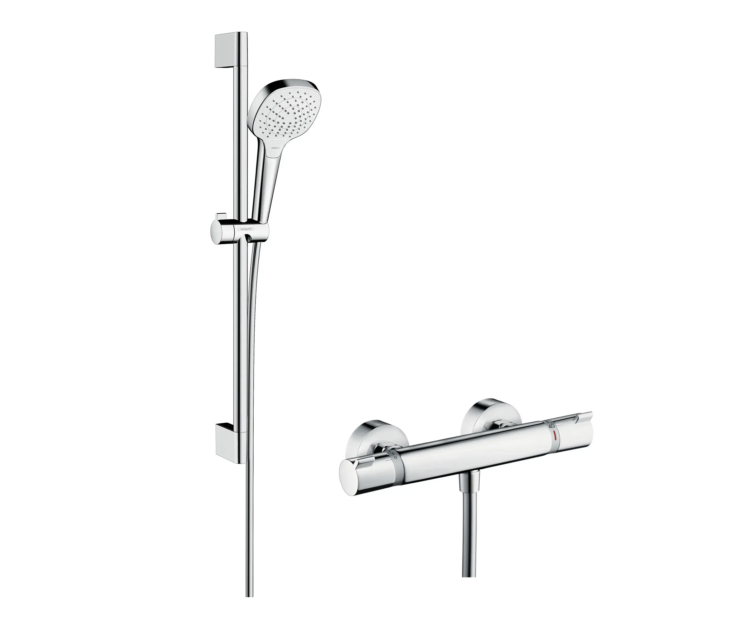 Hansgrohe - hansgrohe Croma Select E Vario Combi Set 0.65 m