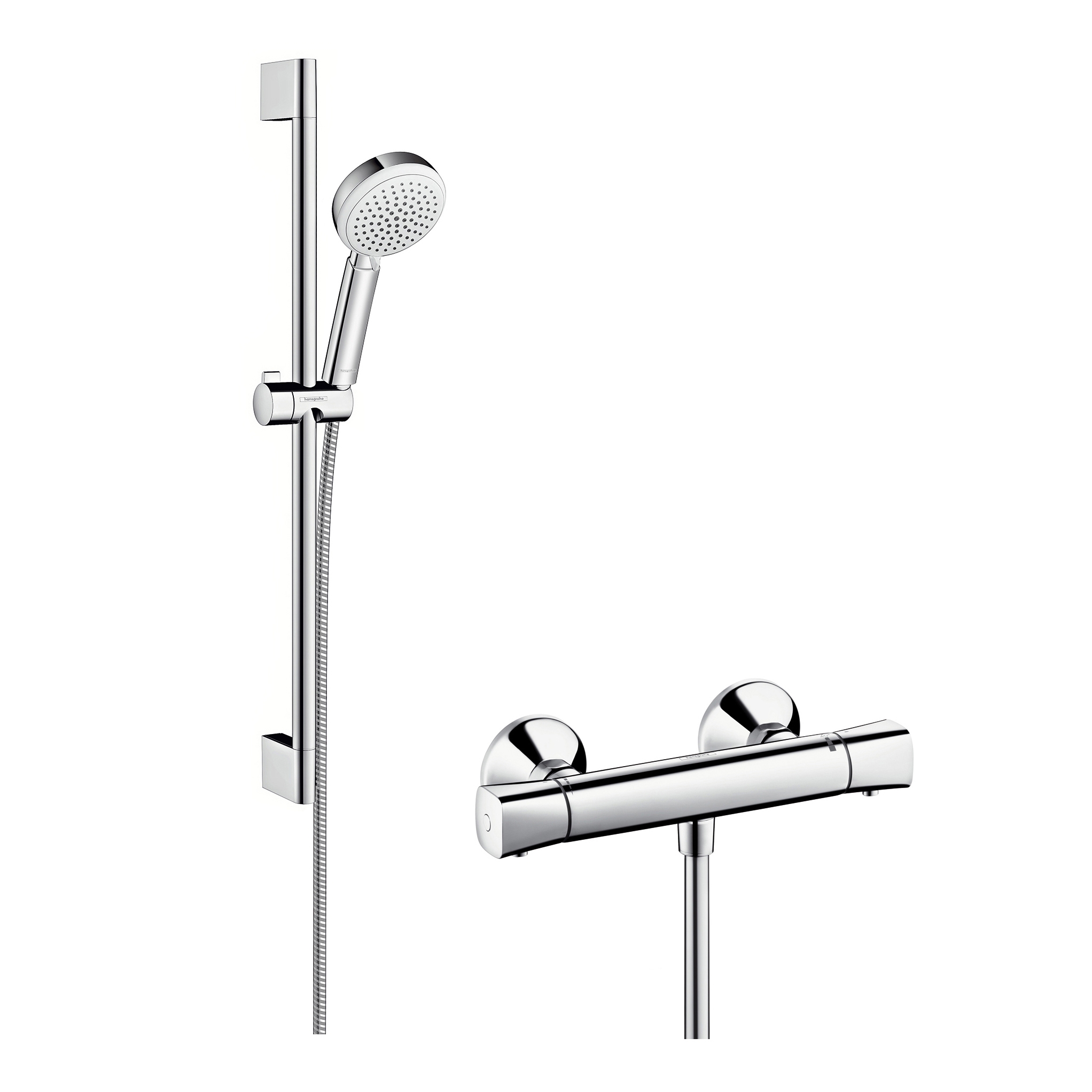 Mostra il prodotto hansgrohe Crometta 100 Vario Combi Set 0.65 m del produttore Hansgrohe