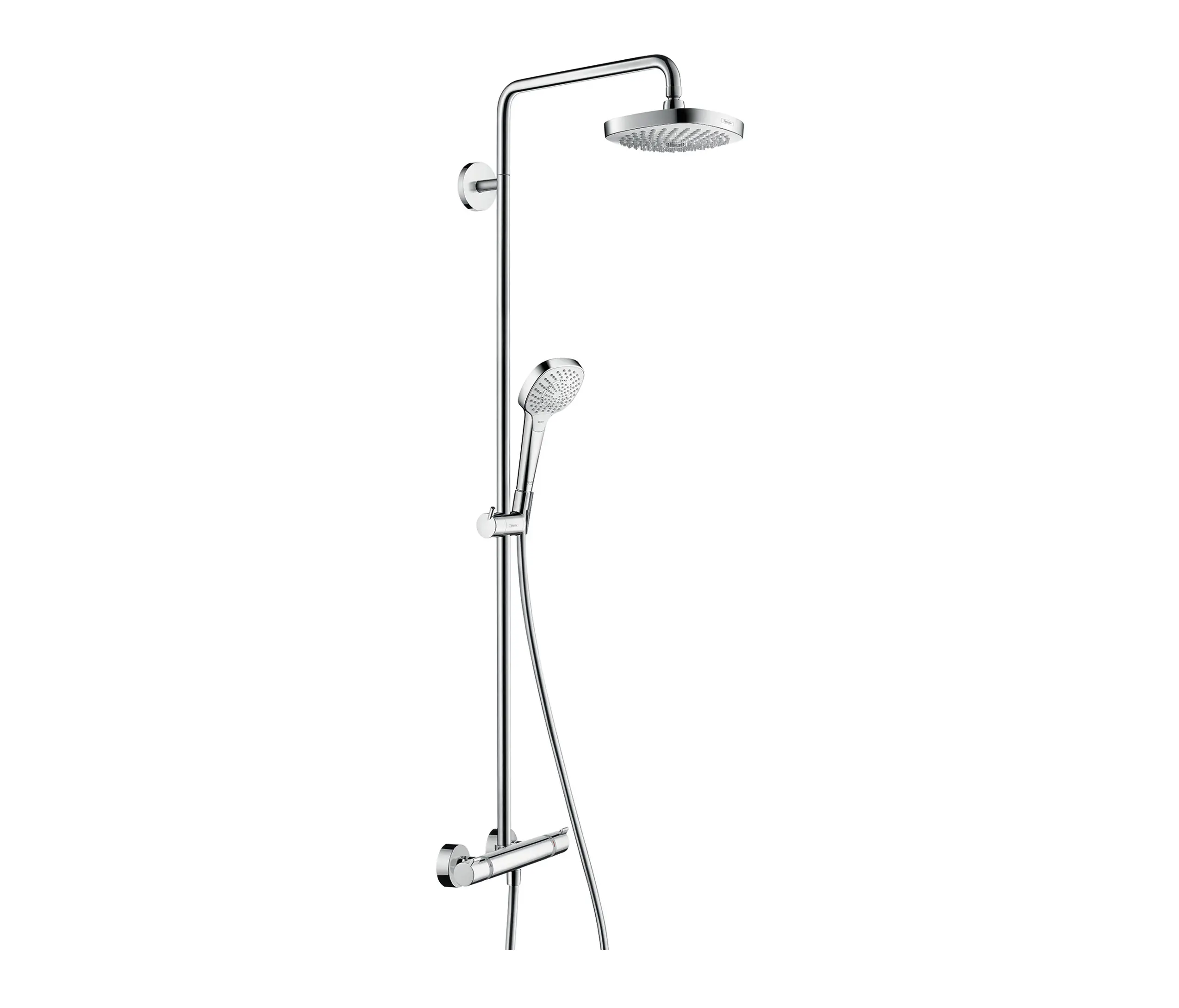 Hansgrohe - hansgrohe Croma Select E 180 2jet Showerpipe EcoSmart 9 l/min