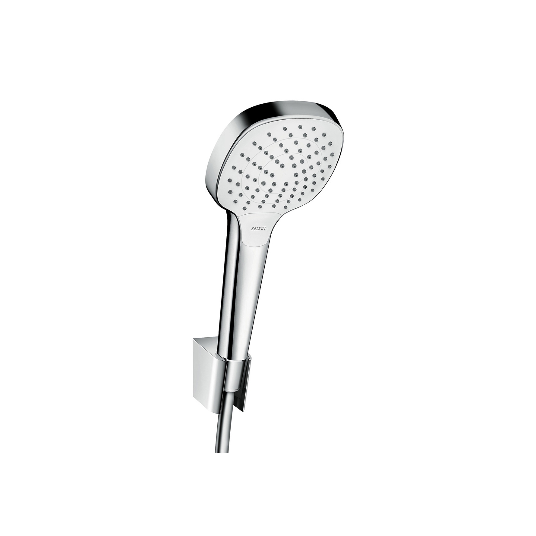 Vertoon produk hansgrohe Croma Select E Vario Porter Set 1.25 m van vervaardiger Hansgrohe