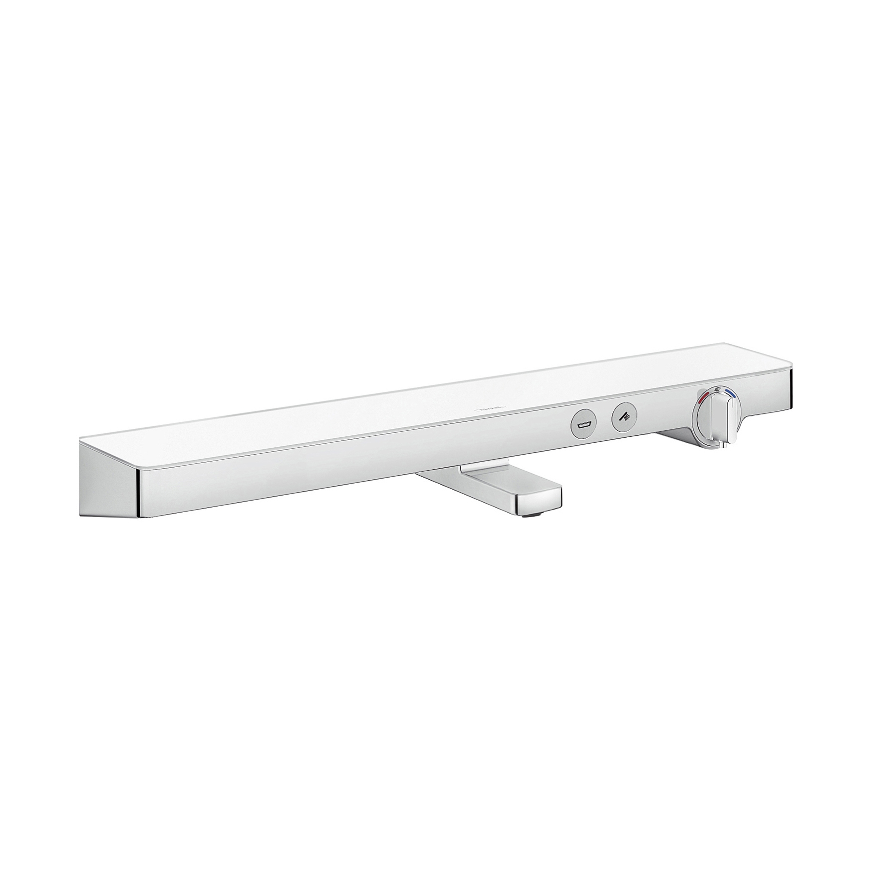 hansgrohe ShowerTablet Select 700 thermostatic bath mixer for exposed installation