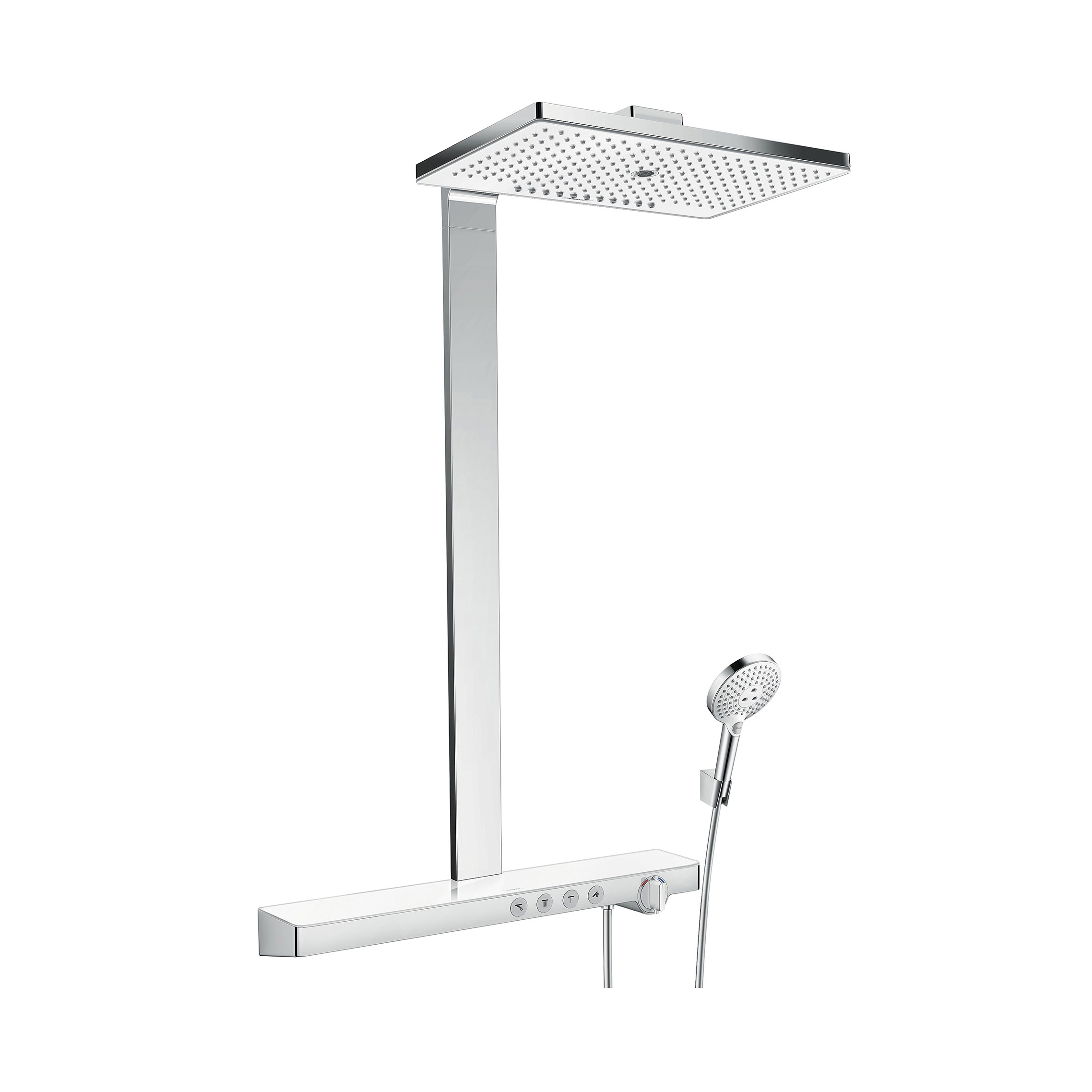 Display product hansgrohe Rainmaker Select 460 3jet Showerpipe from manufacturer Hansgrohe