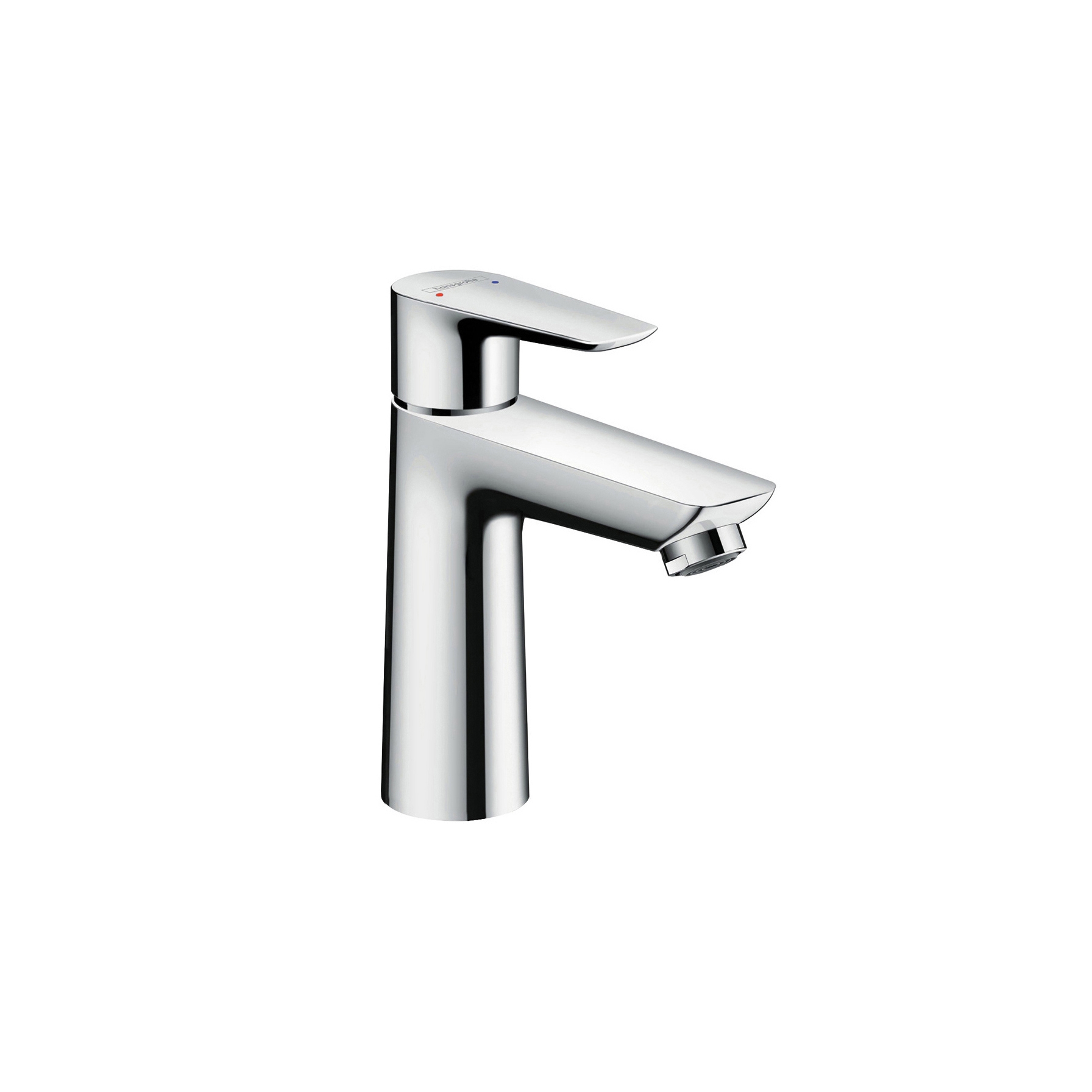 Display product hansgrohe Talis E Single lever basin mixer 110 with push-open waste set from manufacturer Hansgrohe