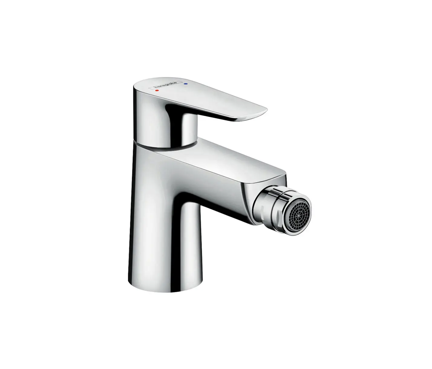 Hansgrohe - Talis E Single lever bidet mixer with push-open waste set