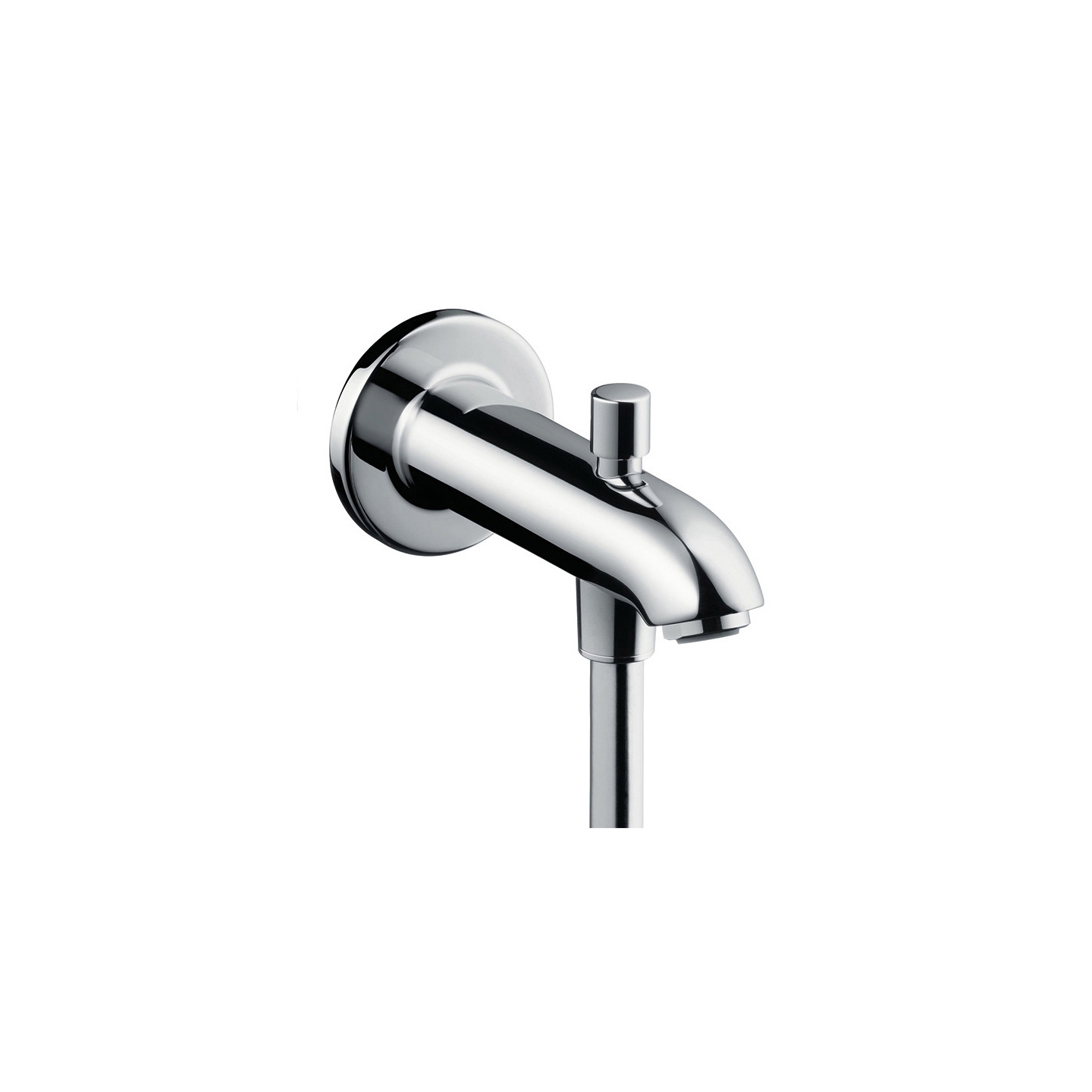 Display product hansgrohe Bath spout E with diverter valve 152 mm from manufacturer Hansgrohe