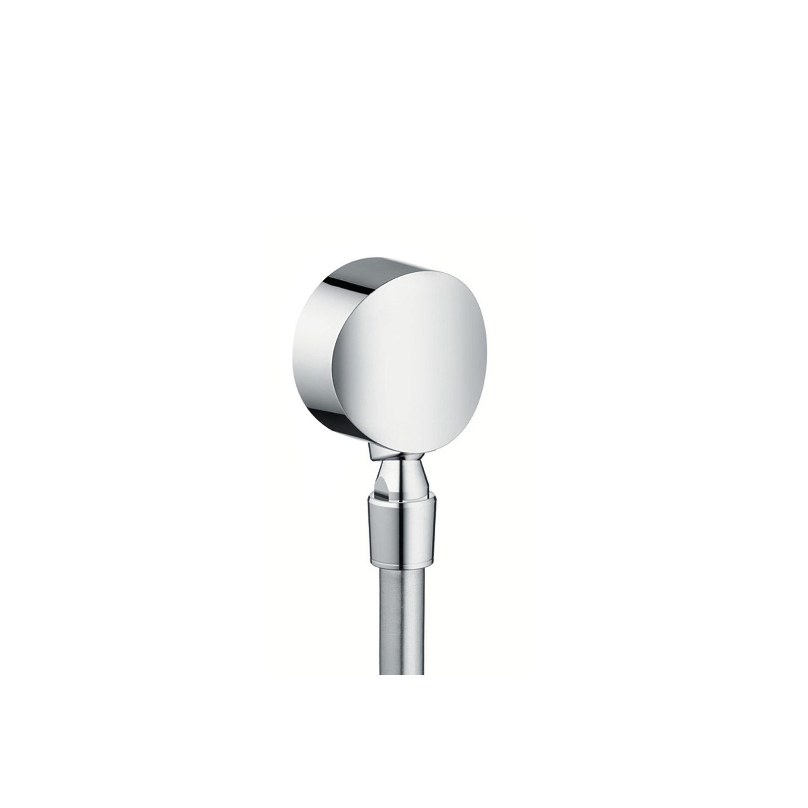 Display product hansgrohe Fixfit S wall outlet with non-return valve and pivot joint from manufacturer Hansgrohe
