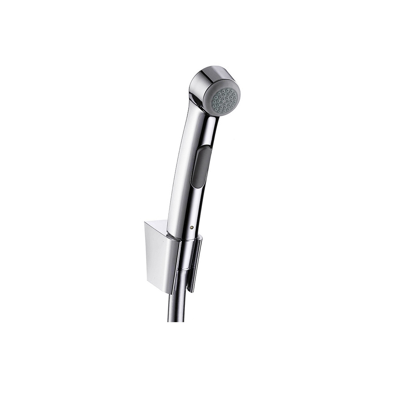 Display product hansgrohe Bidette 1jet hand shower/ Porter'S shower holder set with pressure shower hose 1.25 m from manufacturer Hansgrohe