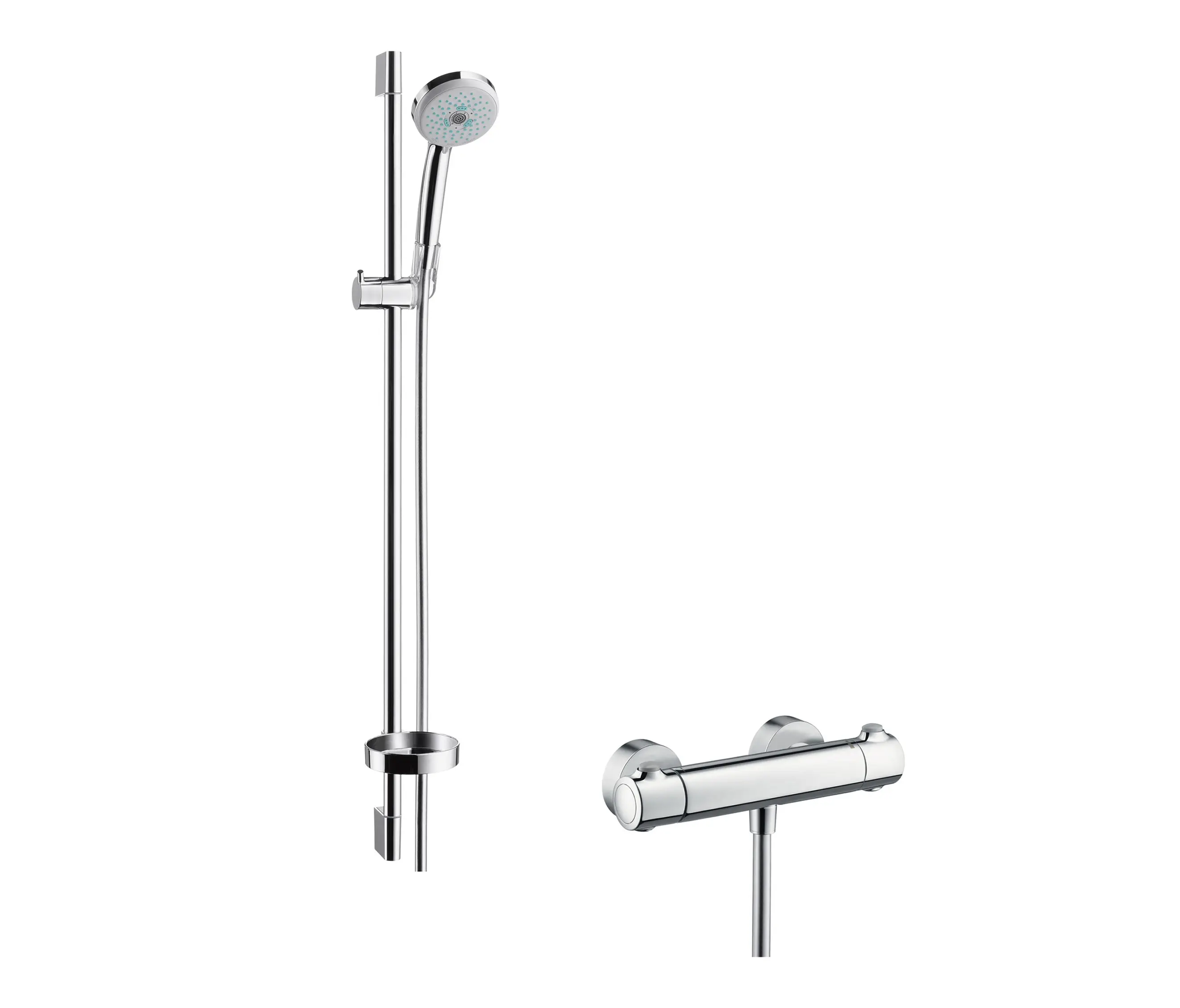 Hansgrohe - hansgrohe Ecostat 1001 SL Combi Set 0,90 m mit Croma 100 Multi 3jet Handbrause