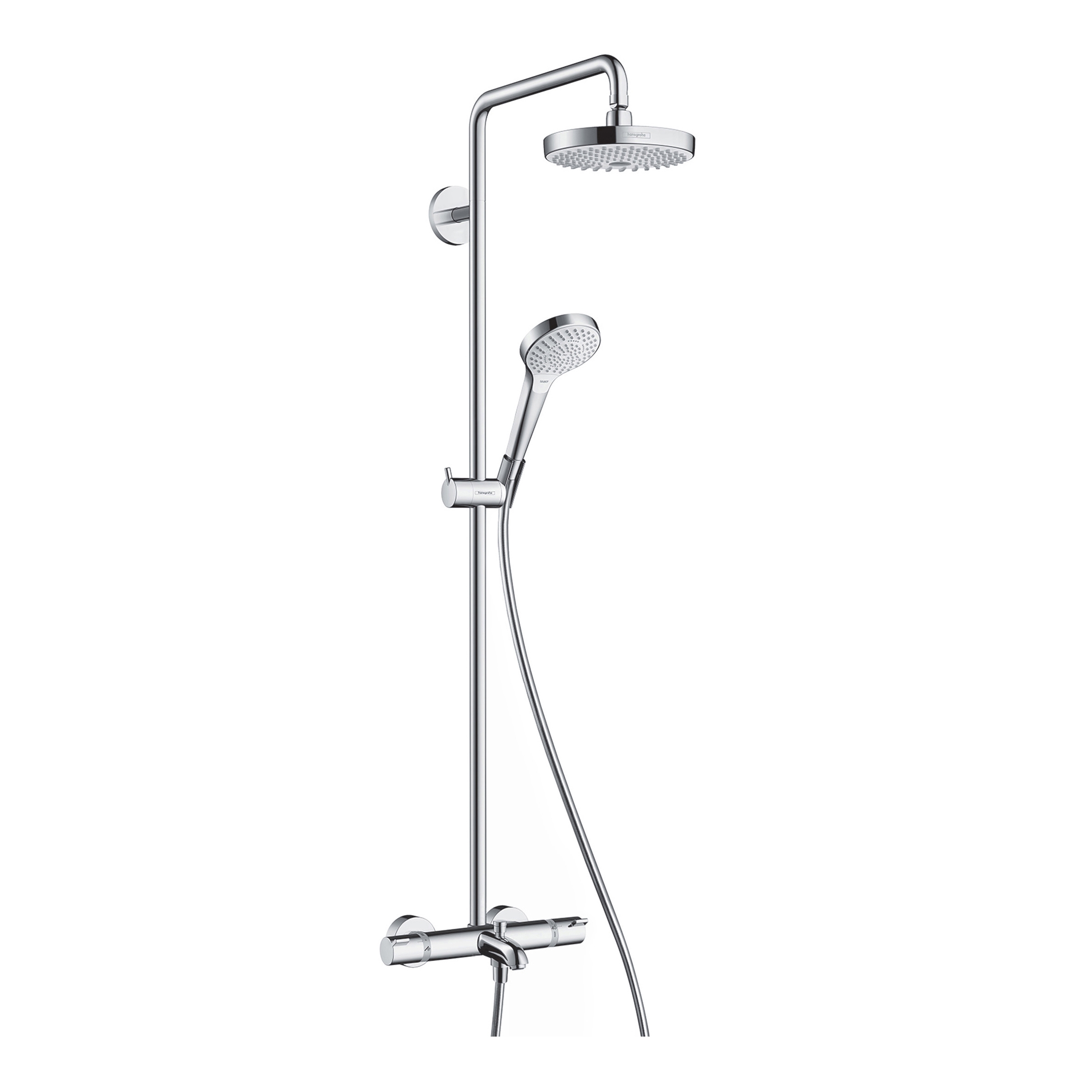 Mostra il prodotto hansgrohe Croma Select S 180 Showerpipe vasca del produttore Hansgrohe