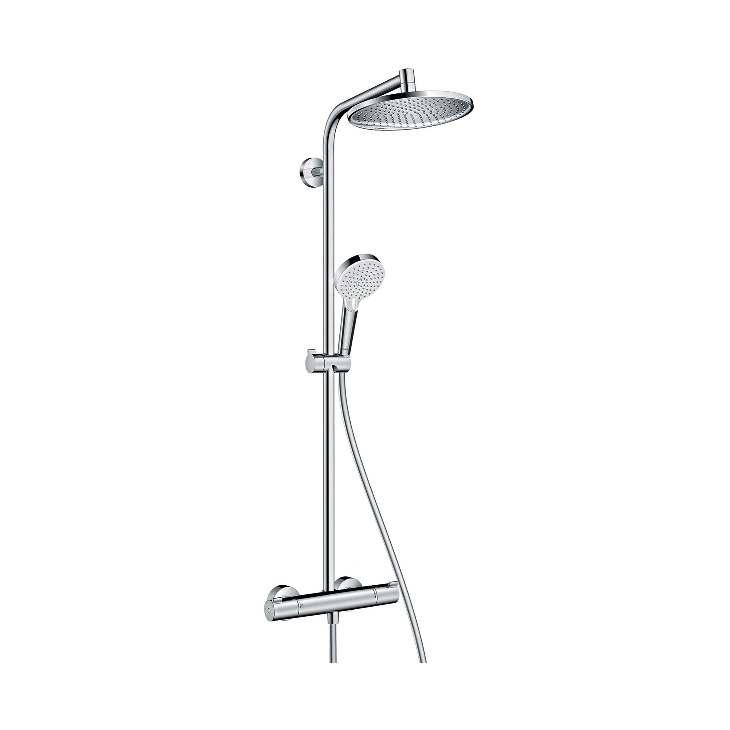 Produkt Crometta S Showerpipe 240 1jet mit Thermostat des Herstellers Hansgrohe anzeigen