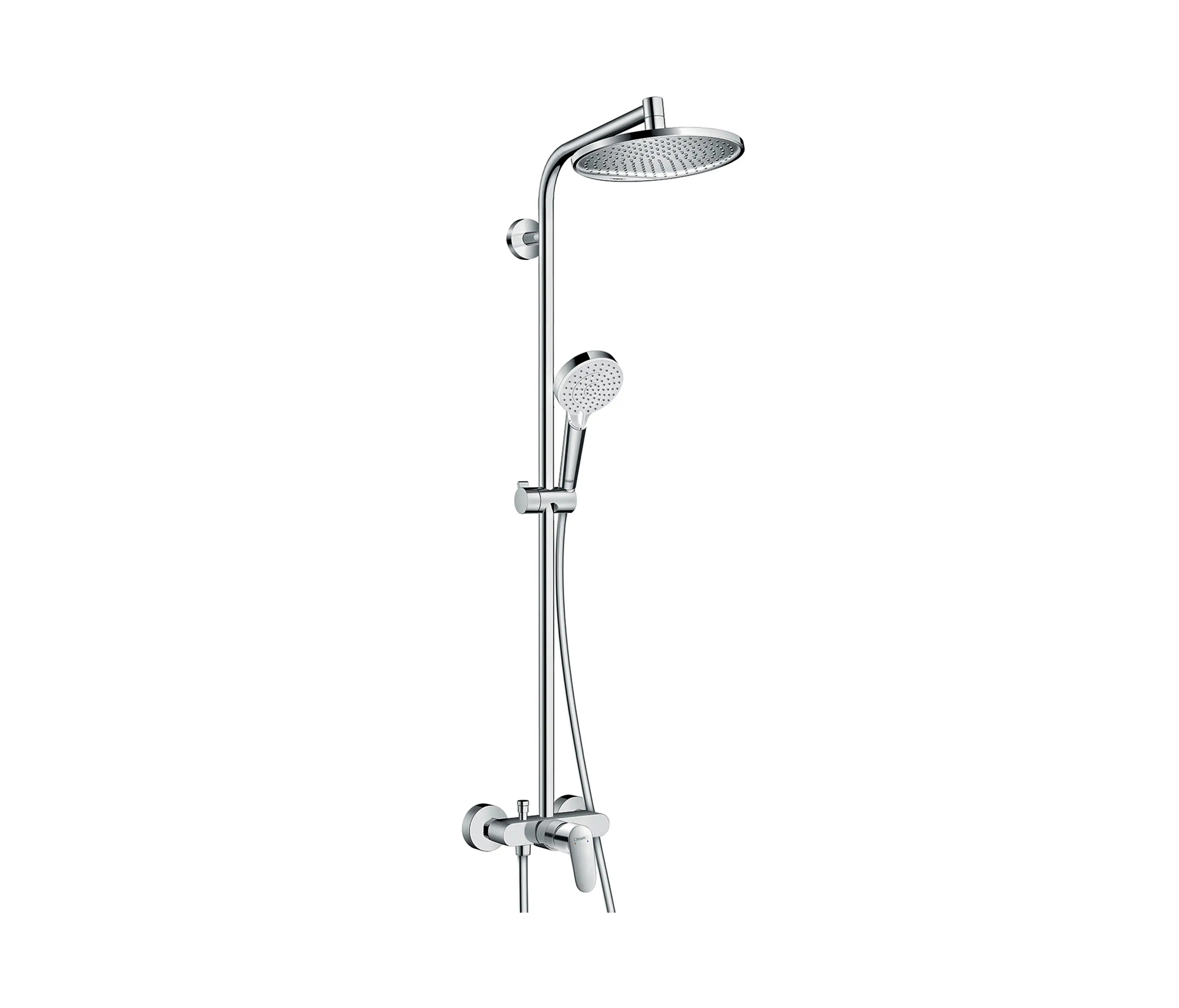 Hansgrohe - hansgrohe Crometta S 240 1jet Showerpipe with single lever mixer