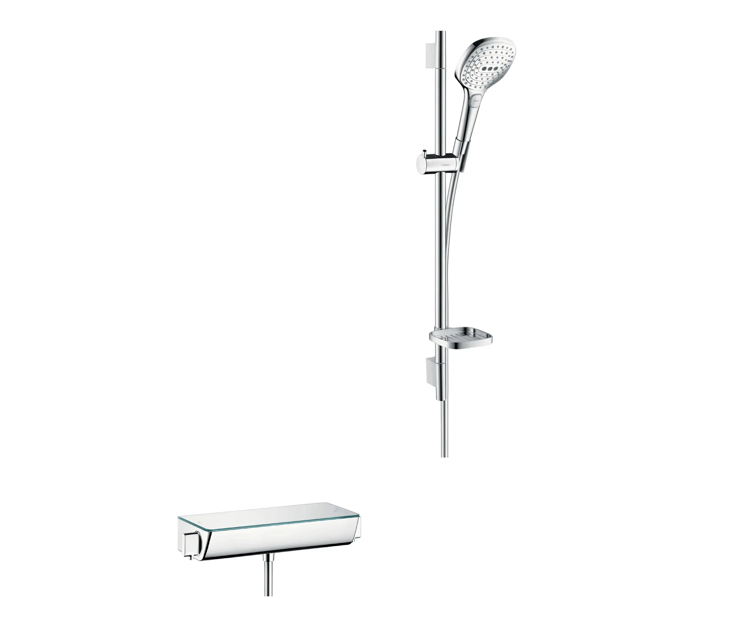 Hansgrohe - hansgrohe Ecostat Select Combi Set 0.65 m with Raindance Select E 120 3jet hand shower
