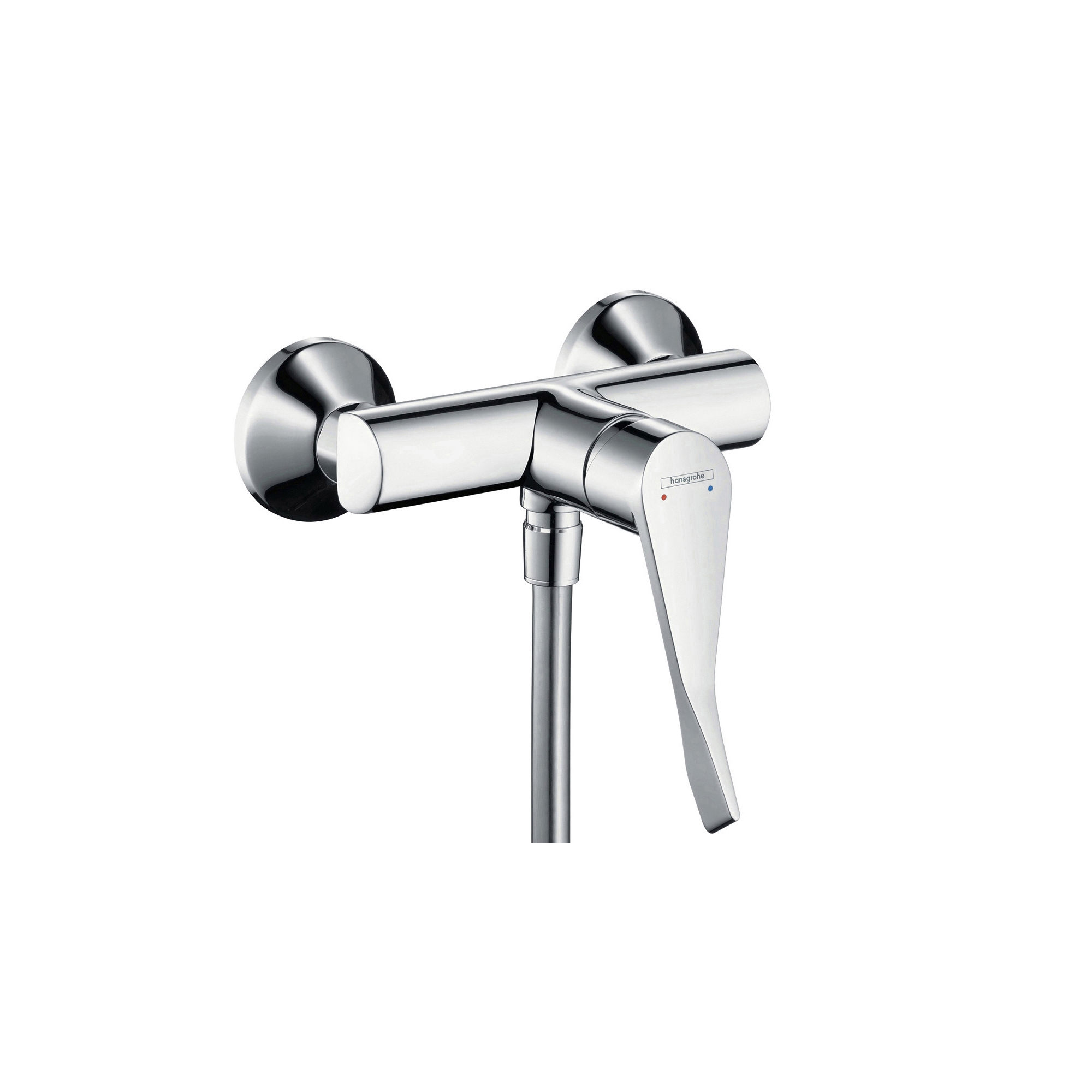 Display product hansgrohe Focus Single lever shower mixer for exposed installation with extra long handle from manufacturer Hansgrohe
