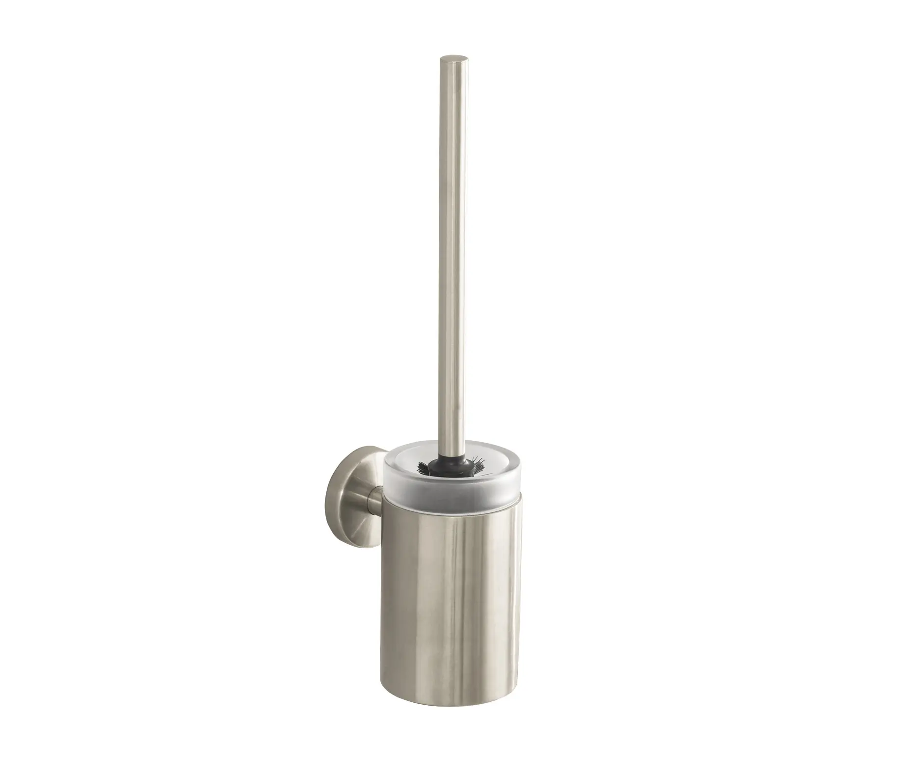 Hansgrohe - hansgrohe Logis Spazzola per WC con contenitore in cristallo