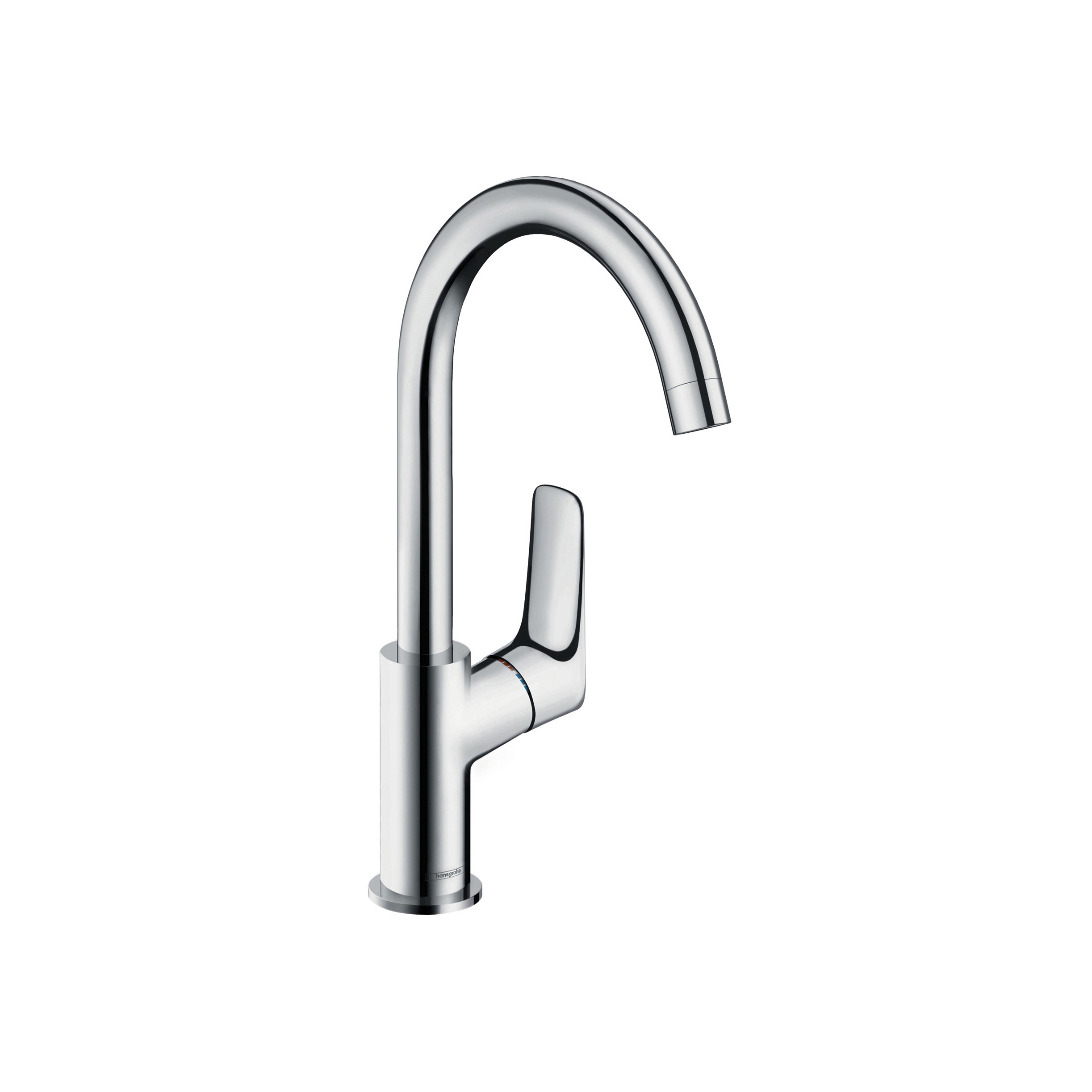 Afficher le produit hansgrohe Logis 210 Mitigeur lavabo bec haut sans tirette ni vidage du fabricant Hansgrohe