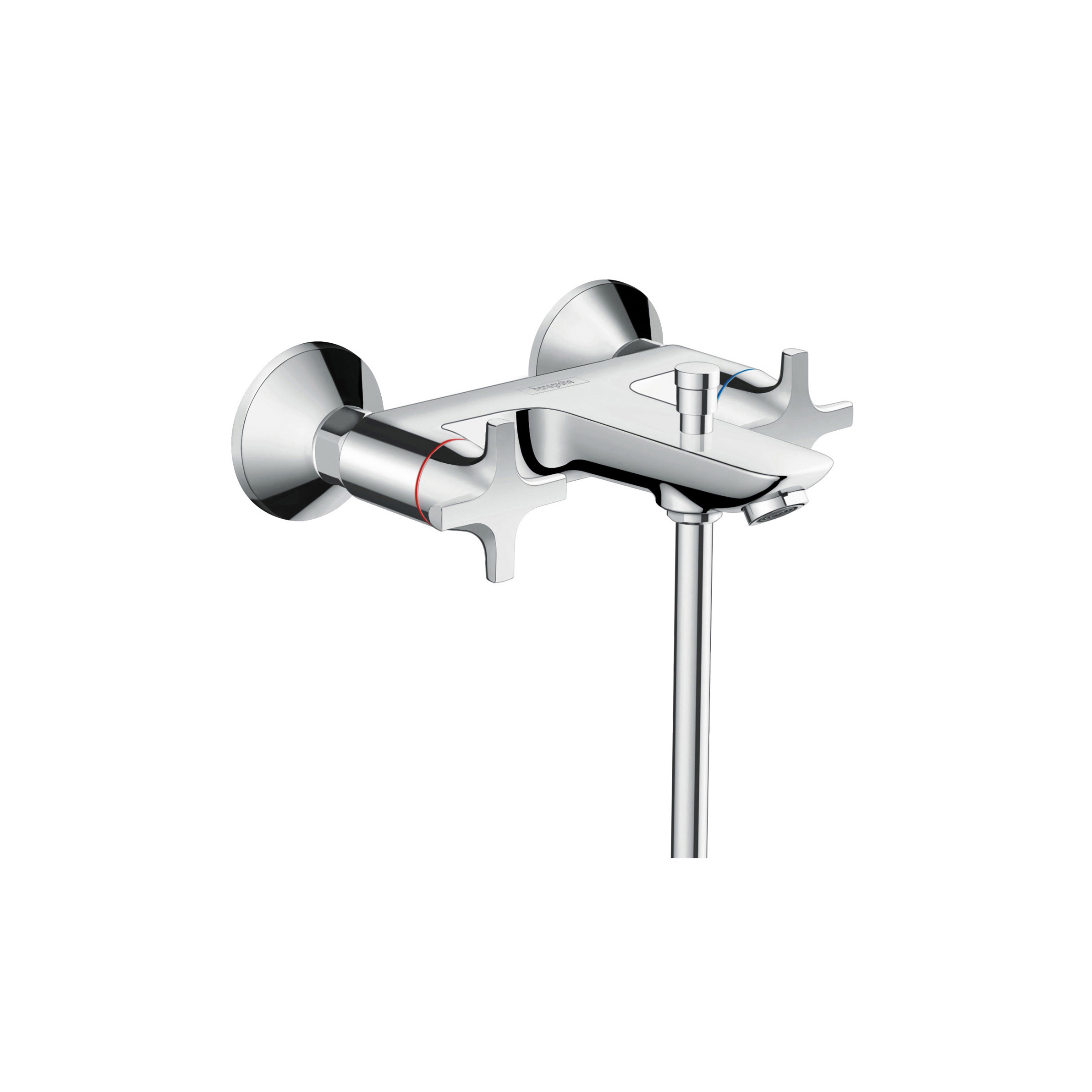 Display product hansgrohe Logis Classic 2-handle bath mixer for exposed installation from manufacturer Hansgrohe