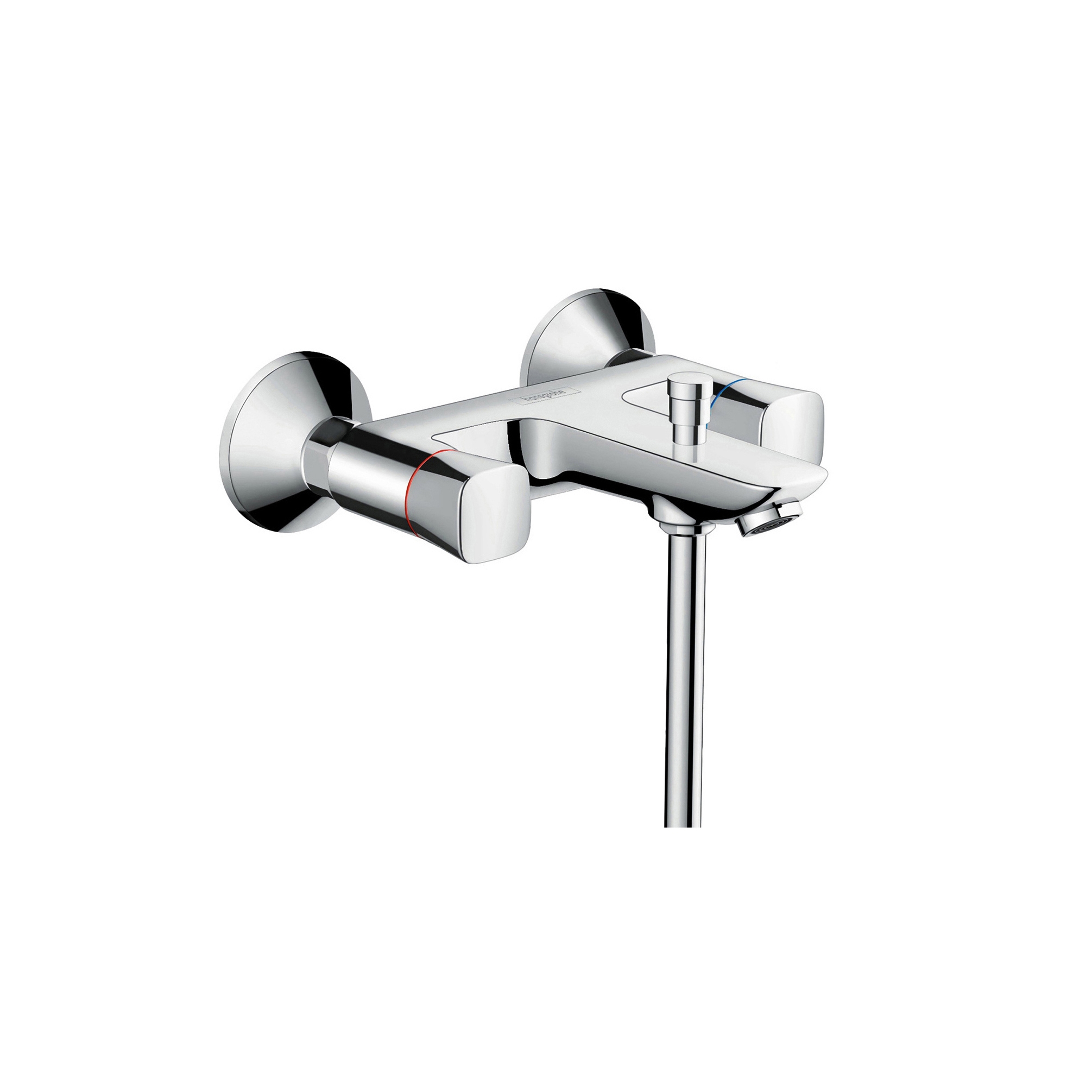 Vertoon produk hansgrohe Logis 2-handle bath mixer for exposed installation van vervaardiger Hansgrohe