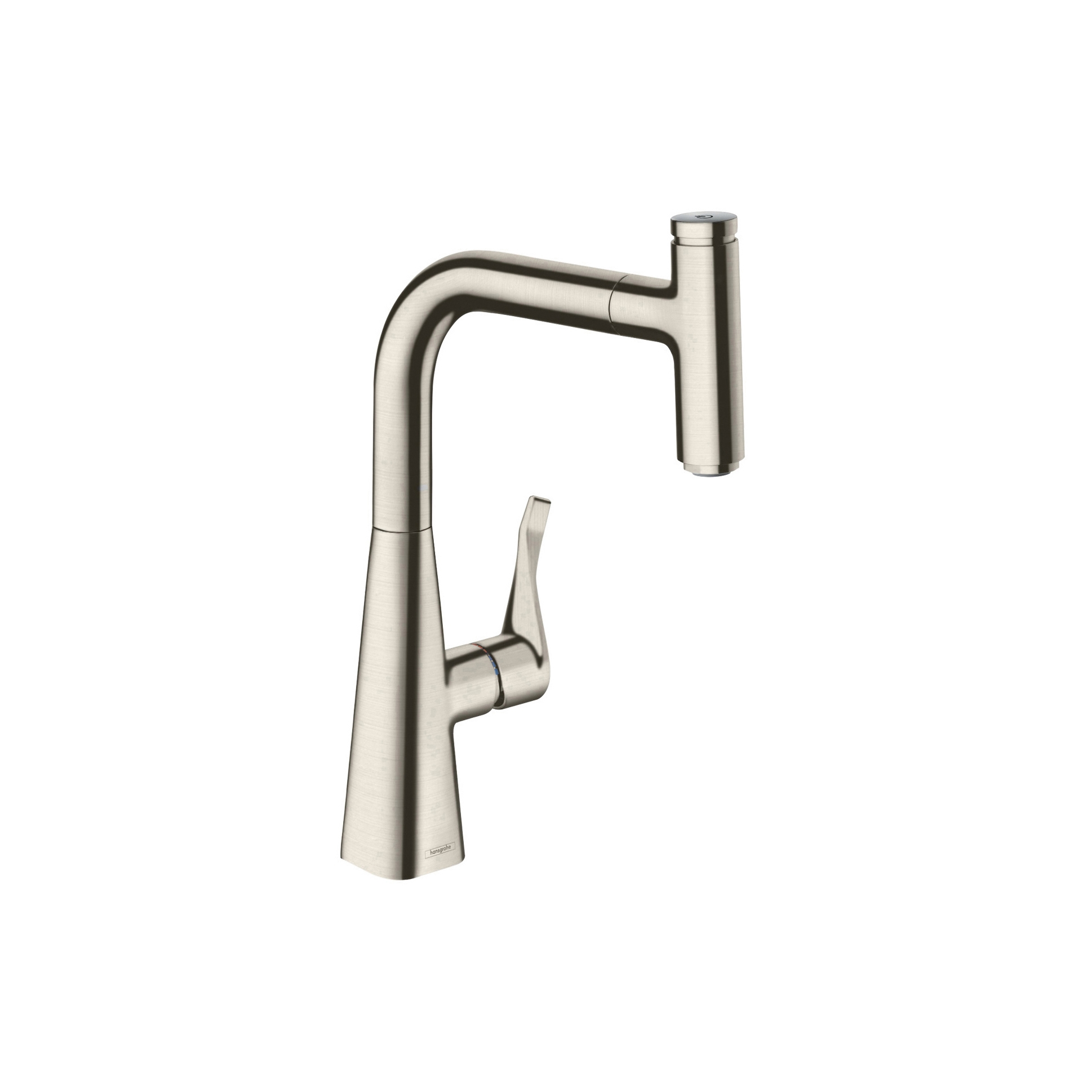 hansgrohe Metris Select Mezclador monomando de cocina con caño extraíble