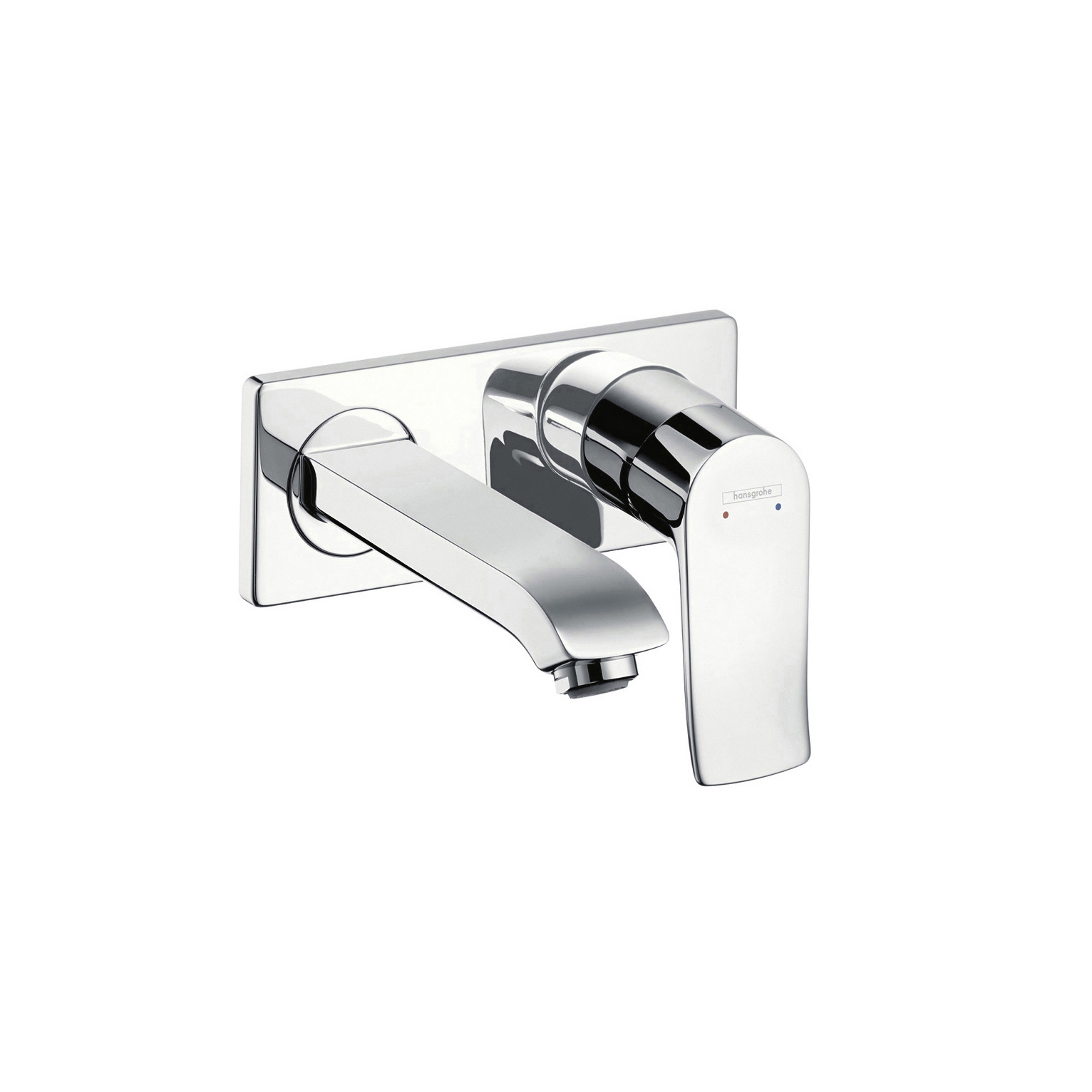 Produkt hansgrohe Metris Einhebel-Waschtischmischer LowFlow 3,5 l/min Unterputz mit Auslauf 165 mm für Wandmontage des Herstellers Hansgrohe anzeigen